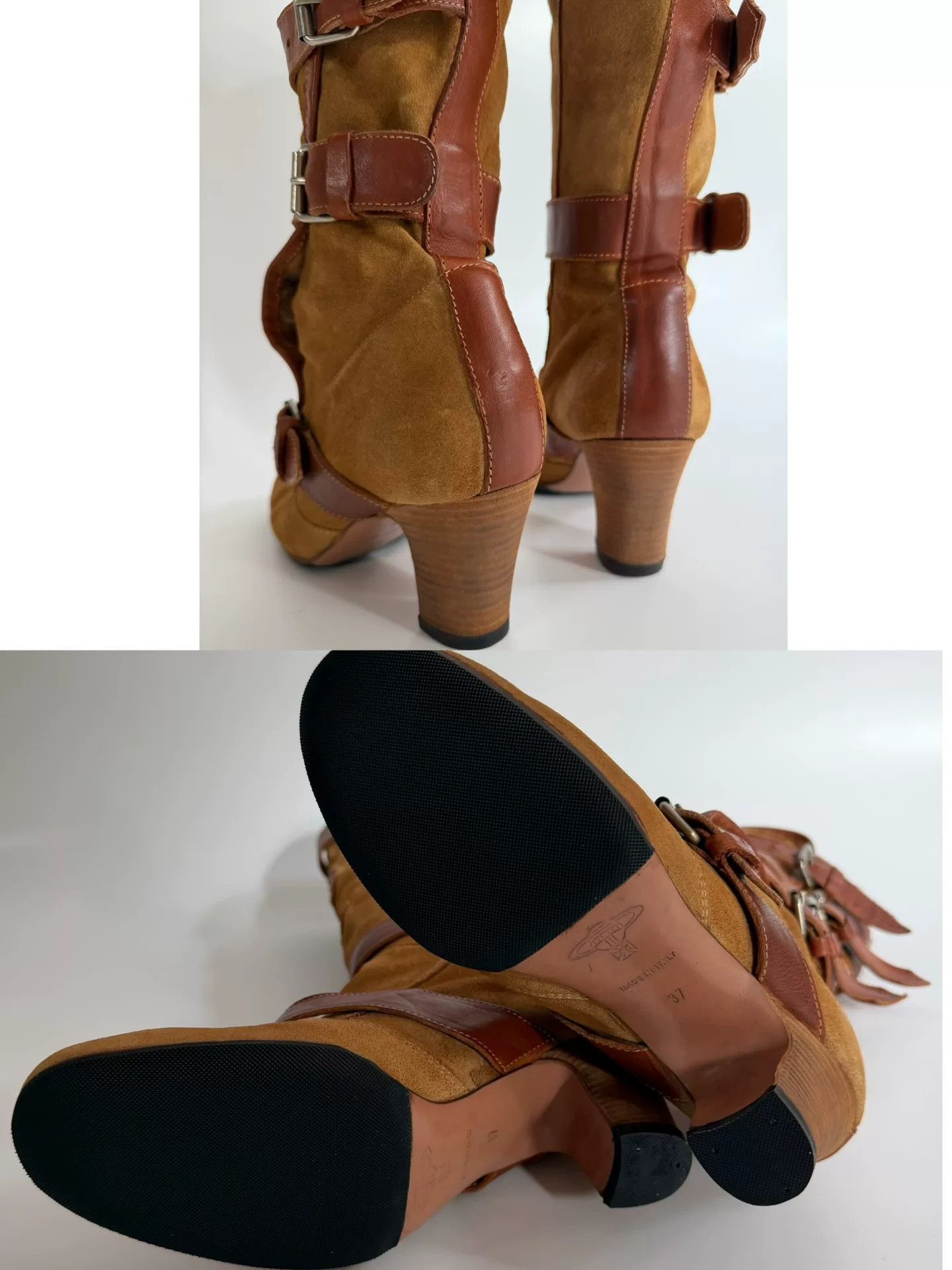 Vivienne Westwood Vivienne Westwood Vintage Suede Pirate Boots Size US 6 / IT 36 - 7 Thumbnail