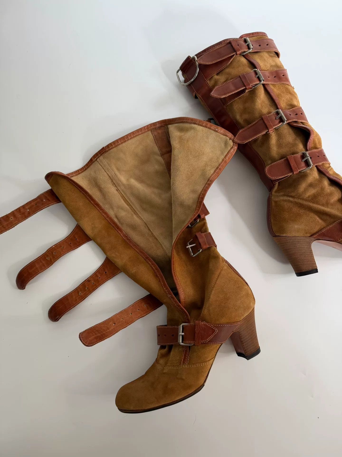 Vivienne Westwood Vivienne Westwood Vintage Suede Pirate Boots Size US 6 / IT 36 - 8 Thumbnail
