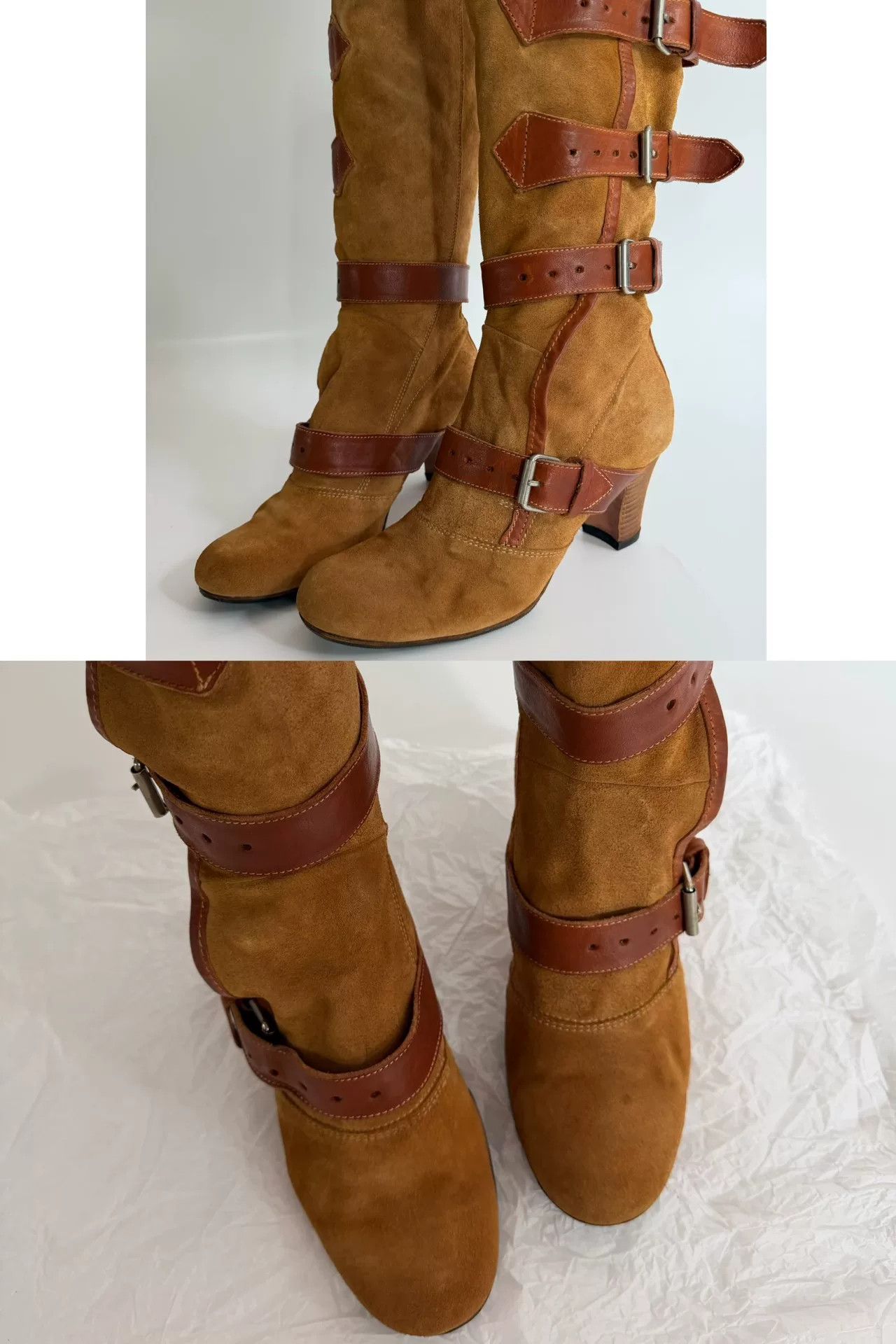 Vivienne Westwood Vivienne Westwood Vintage Suede Pirate Boots Size US 6 / IT 36 - 6 Thumbnail