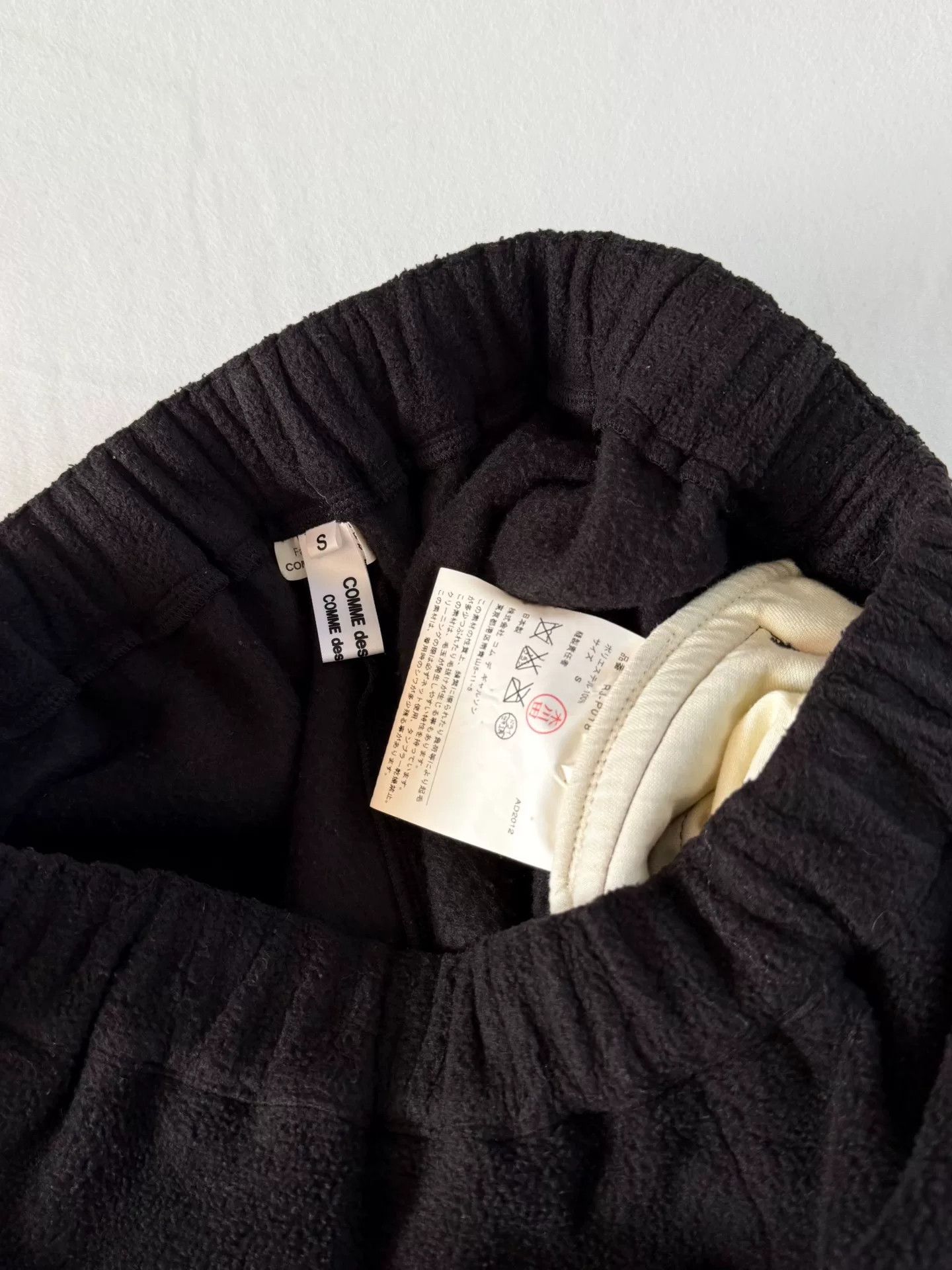 Rei Kawakubo Comme des Garçons 2012 Comme Comme Fleece Balloon Pants Size 24" / US 00 / IT 34 - 5 Thumbnail