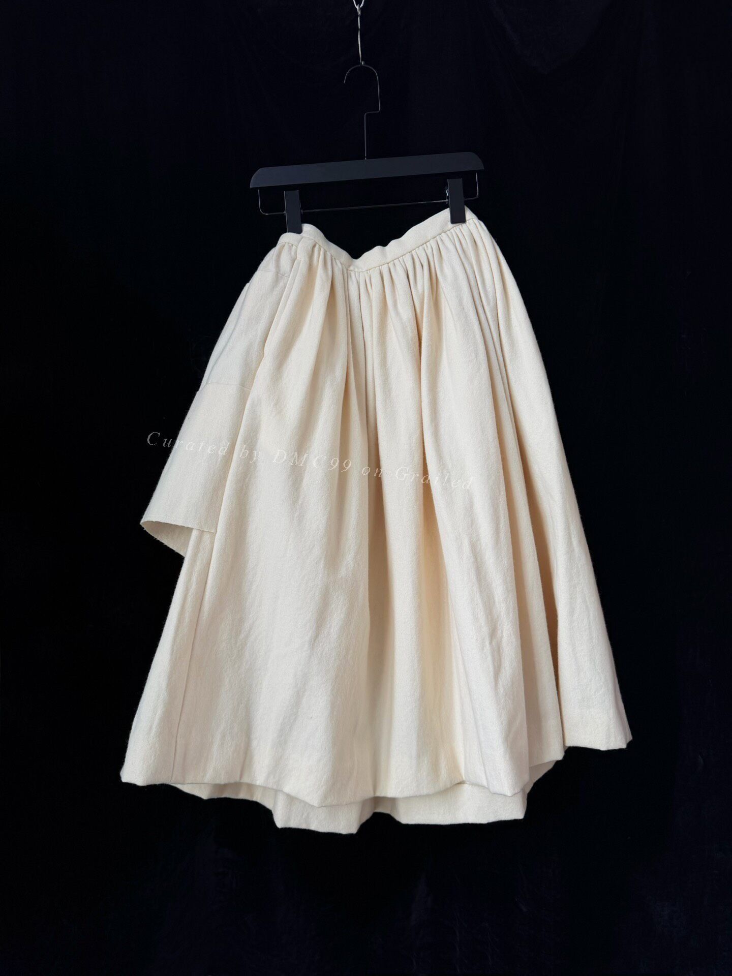 Rei Kawakubo Comme des Garçons 2021 Mainline Deconstructed Skirt Size 33" - 4 Thumbnail