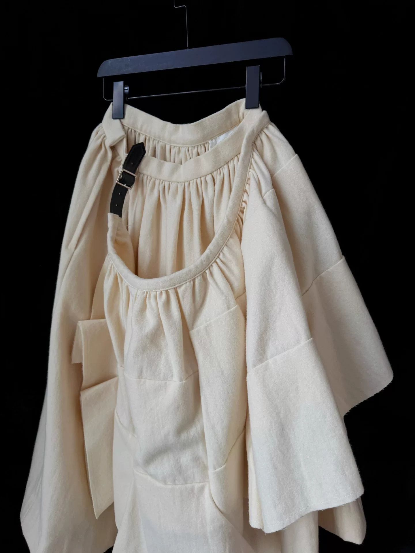 Rei Kawakubo Comme des Garçons 2021 Mainline Deconstructed Skirt Size 33" - 2 Thumbnail
