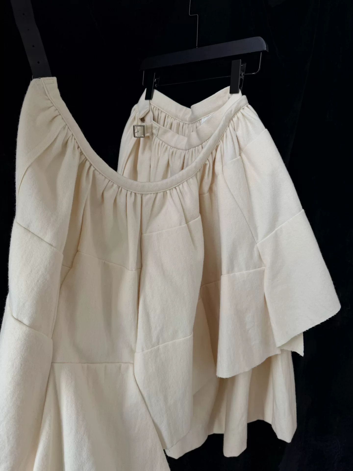 Rei Kawakubo Comme des Garçons 2021 Mainline Deconstructed Skirt Size 33" - 6 Thumbnail