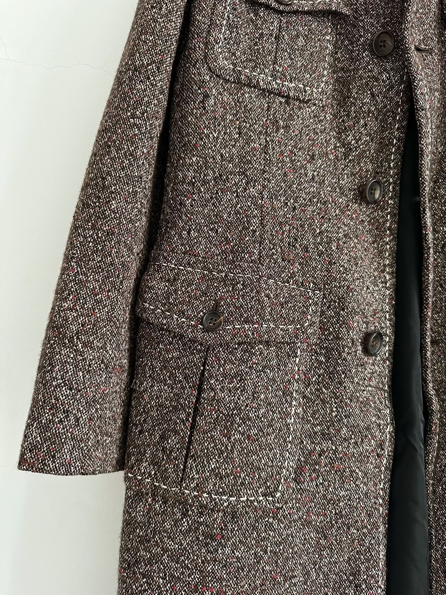 Junya Watanabe Junya Watanabe 2000 Wool Coat Size S / US 4 / IT 40 - 4 Thumbnail