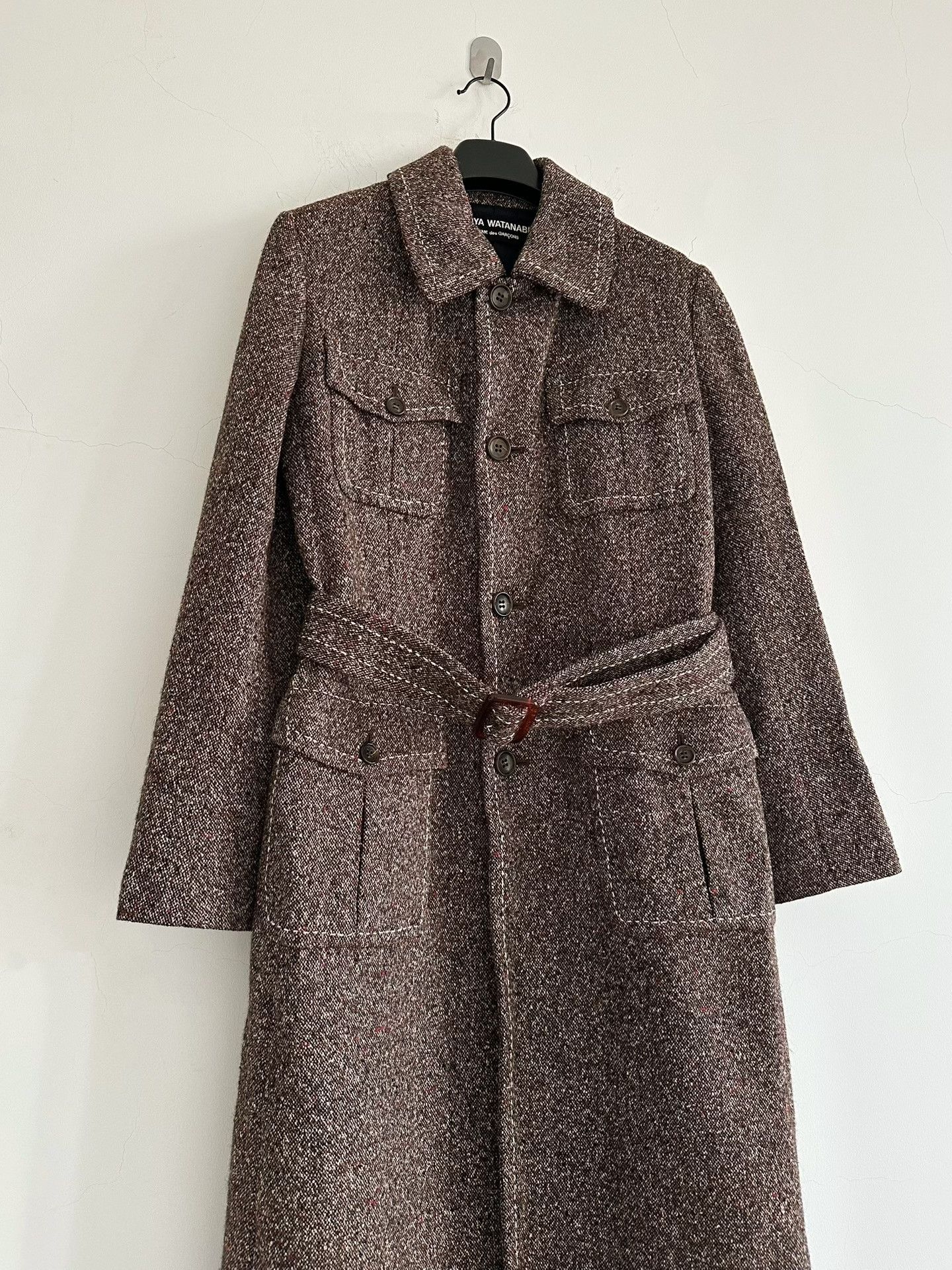 Junya Watanabe Junya Watanabe 2000 Wool Coat Size S / US 4 / IT 40 - 2 Thumbnail
