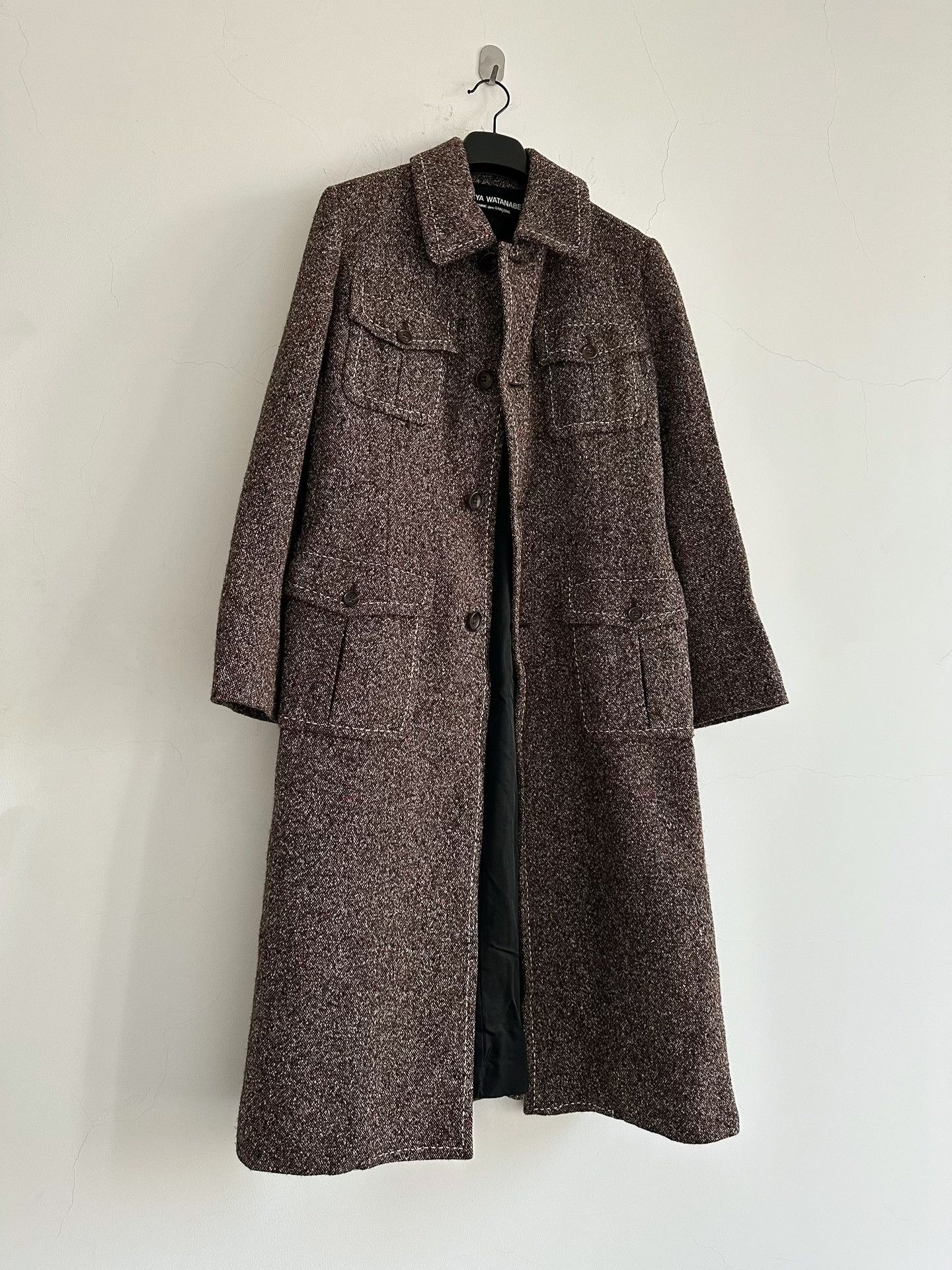 Junya Watanabe Junya Watanabe 2000 Wool Coat Size S / US 4 / IT 40 - 6 Thumbnail