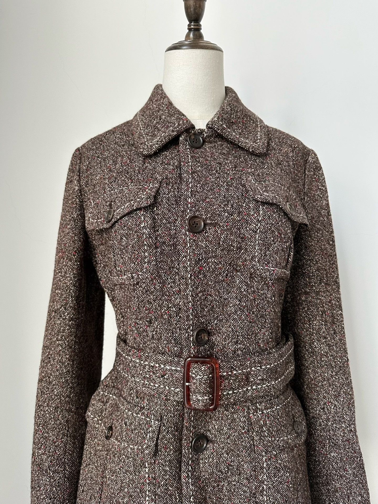 Junya Watanabe Junya Watanabe 2000 Wool Coat Size S / US 4 / IT 40 - 7 Thumbnail