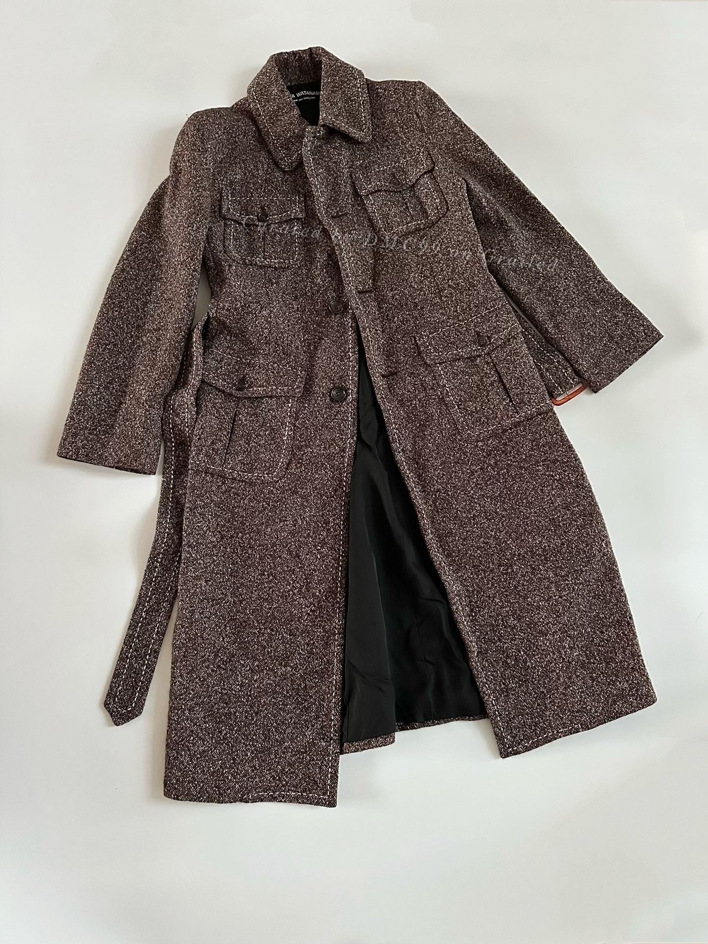 Junya Watanabe Junya Watanabe 2000 Wool Coat Size S / US 4 / IT 40 - 8 Thumbnail