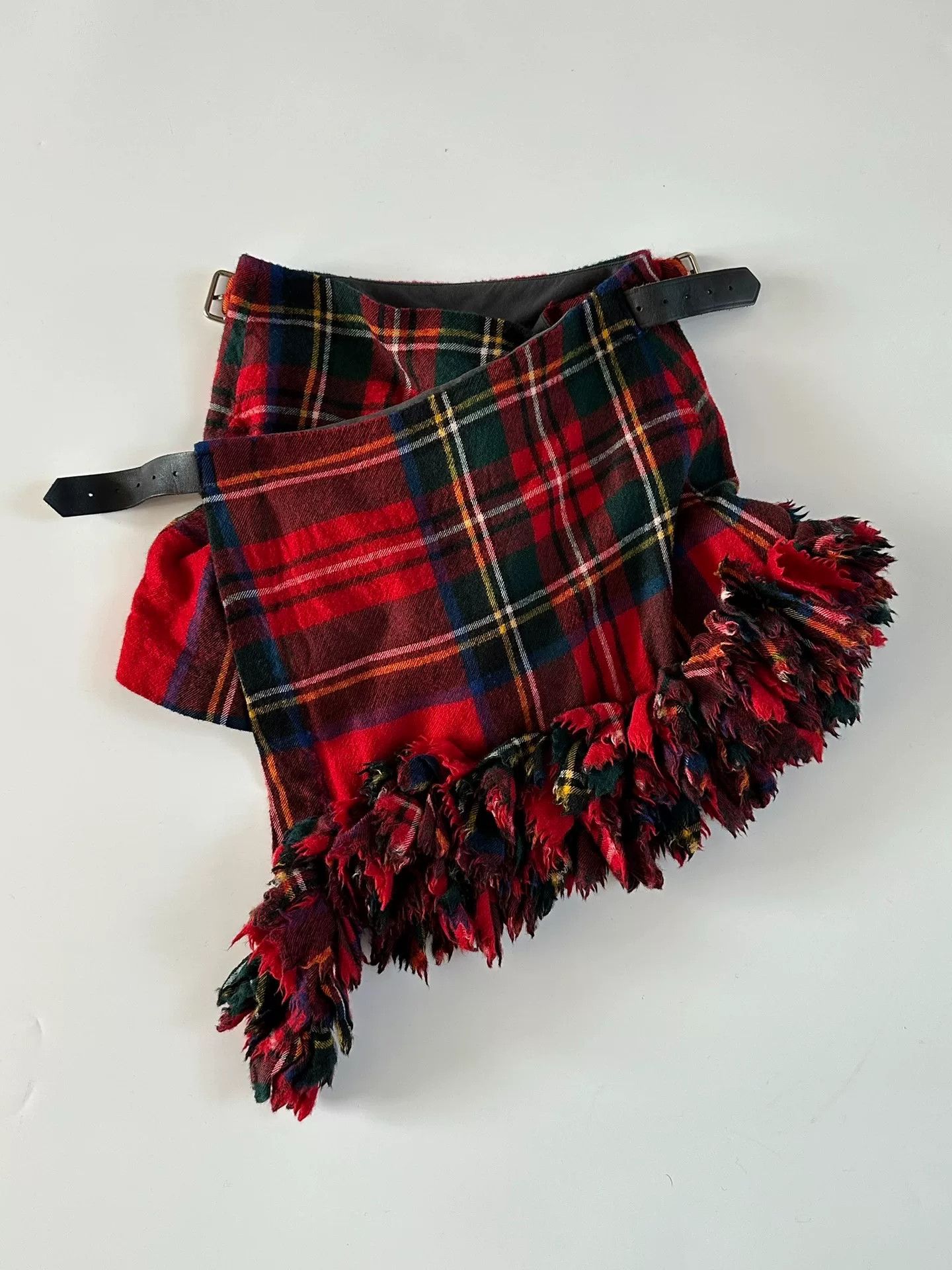 Rei Kawakubo Comme des Garçons 2000 Runway Structured Pleated Skirt Size 36" / US 14 / IT 50 - 5 Thumbnail