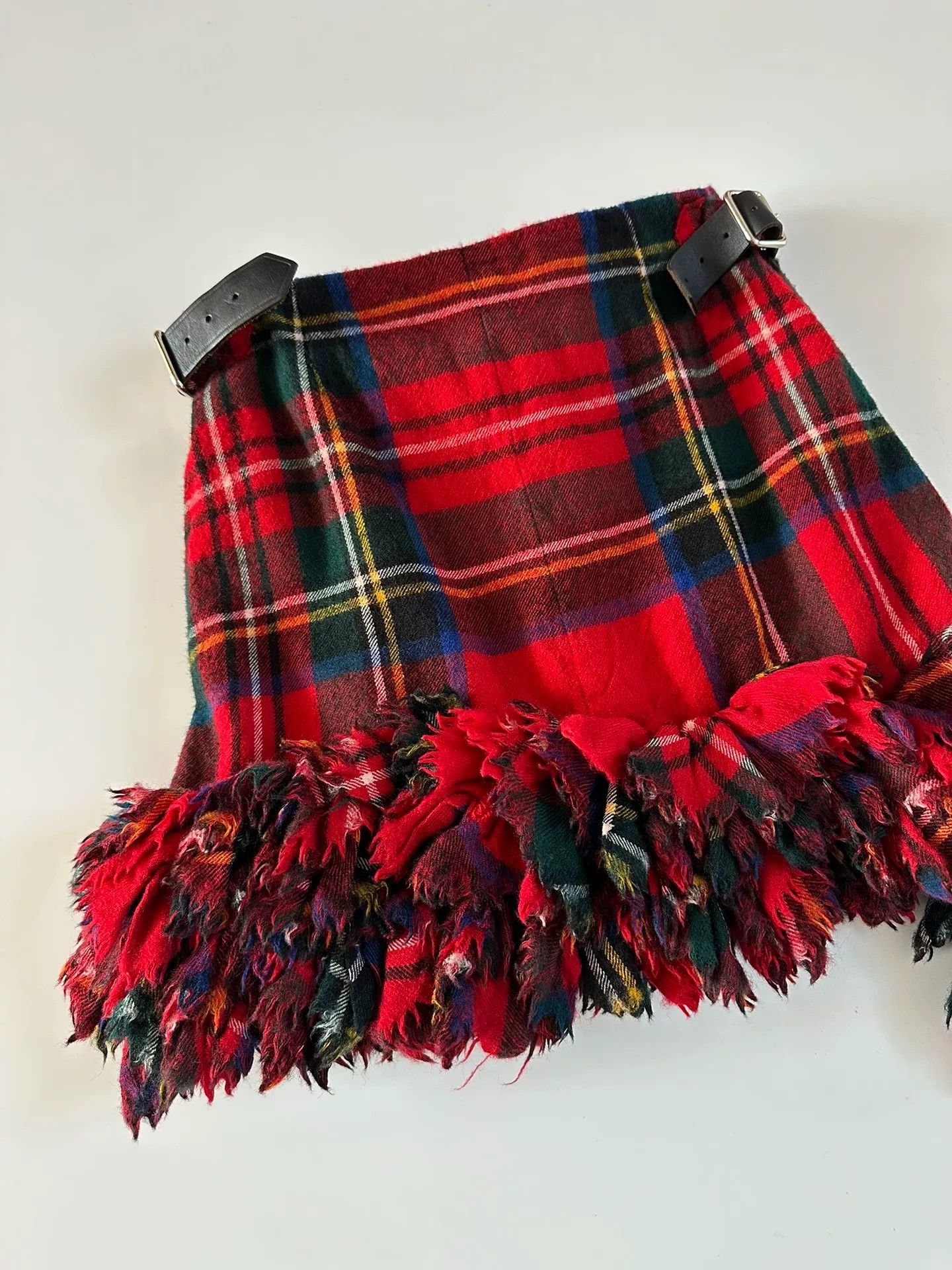 Rei Kawakubo Comme des Garçons 2000 Runway Structured Pleated Skirt Size 36" / US 14 / IT 50 - 3 Thumbnail
