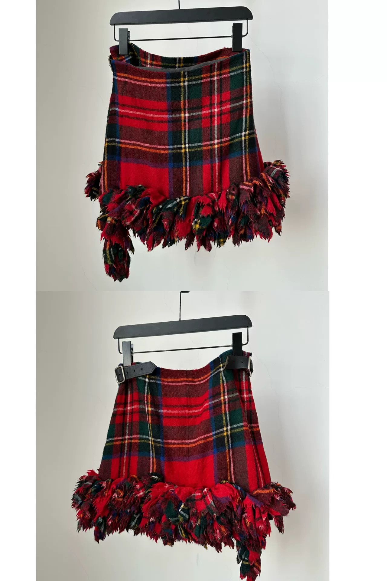 Rei Kawakubo Comme des Garçons 2000 Runway Structured Pleated Skirt Size 36" / US 14 / IT 50 - 7 Thumbnail