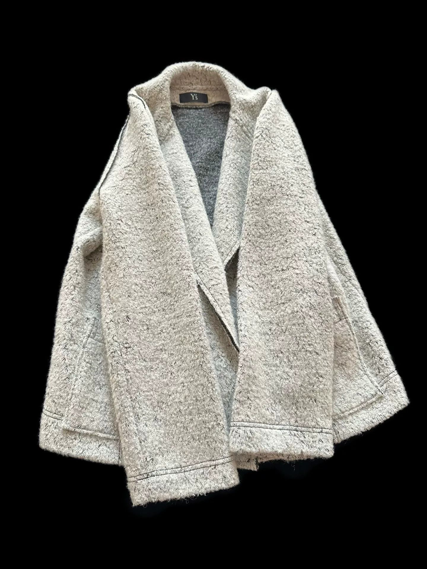 Yohji Yamamoto Yohji Yamamoto Y's Wool Cardigan Coat Size M / US 6-8 / IT 42-44 - 7 Thumbnail