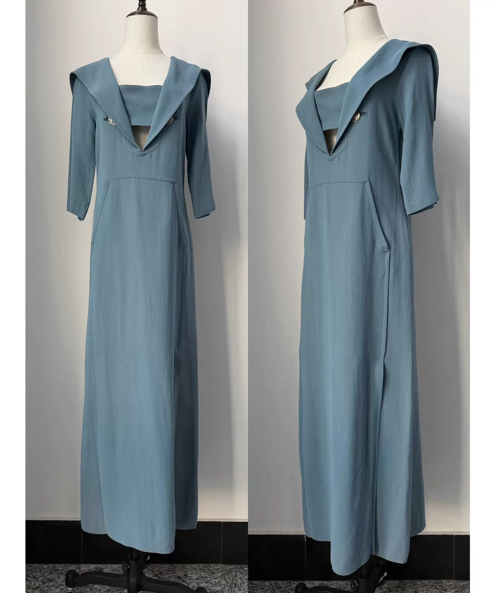 Jean Paul Gaultier Jean Paul Gaultier 90s Vintage Sailor Dress Size S / US 4 / IT 40 - 2 Thumbnail