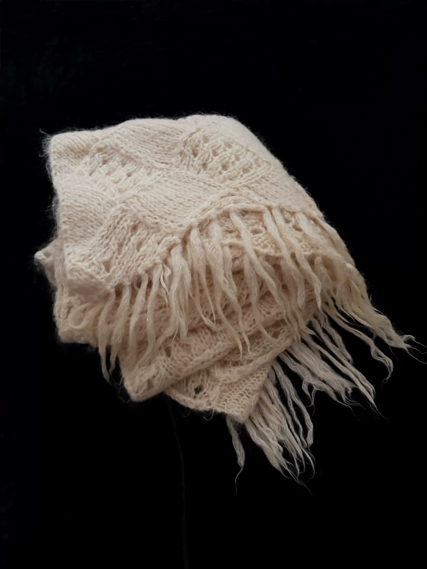 Comme des Garcons Comme des Garçons 2004 Wool Shawl Size ONE SIZE - 6 Thumbnail