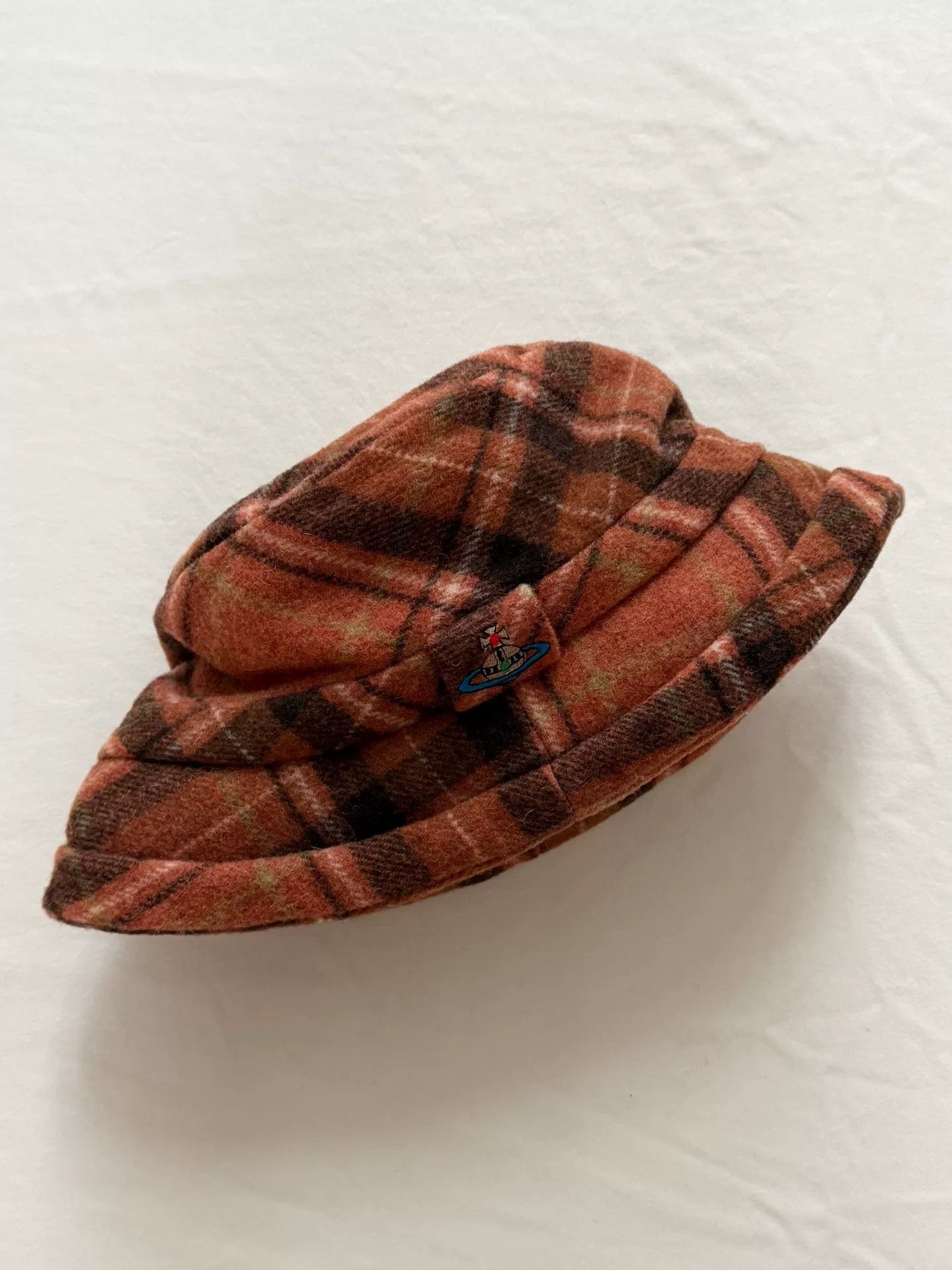 Vivienne Westwood Vivienne Westwood 90s Vintage Plaid Bucket Hat Size ONE SIZE - 4 Thumbnail