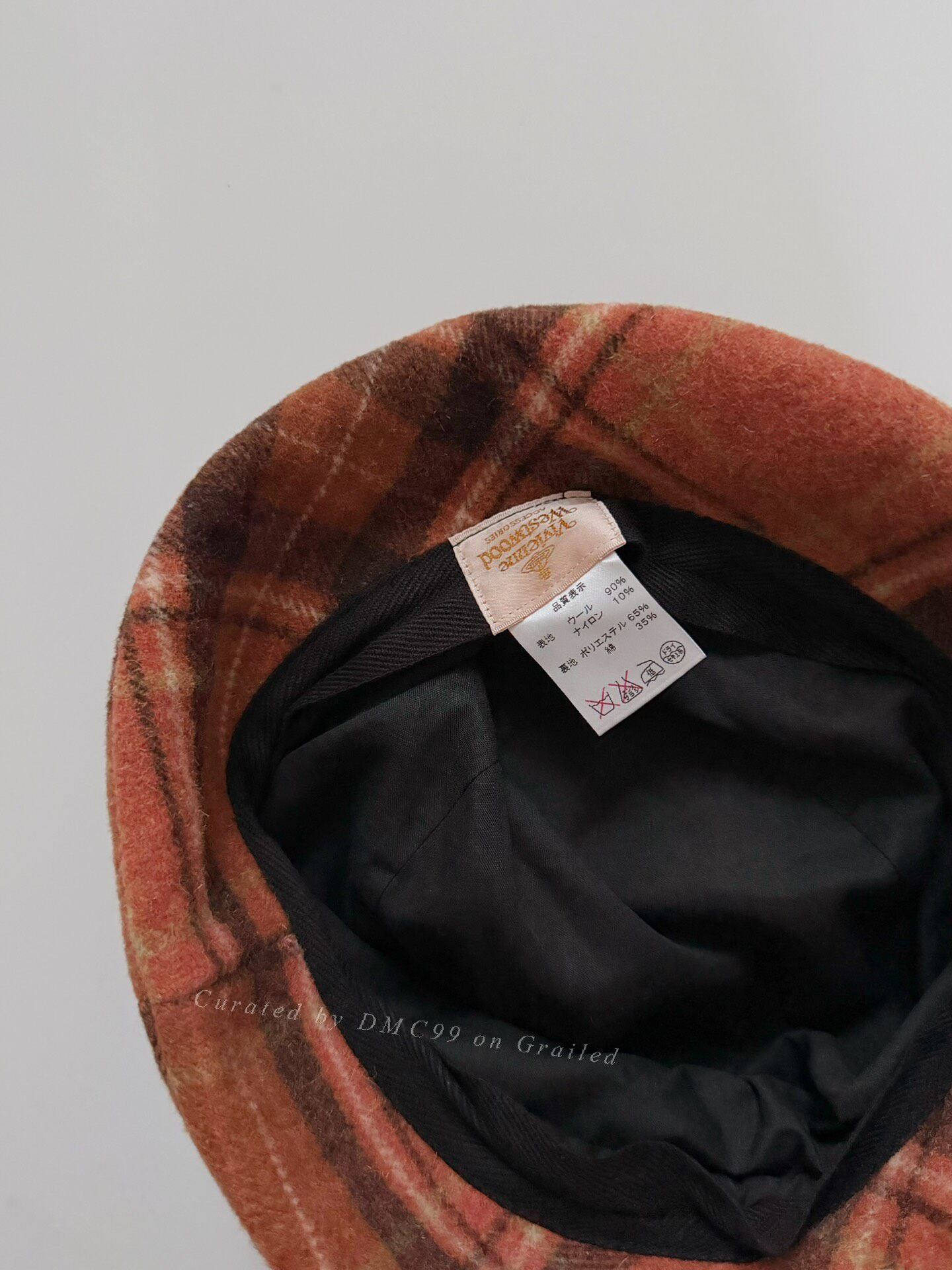 Vivienne Westwood Vivienne Westwood 90s Vintage Plaid Bucket Hat Size ONE SIZE - 5 Thumbnail