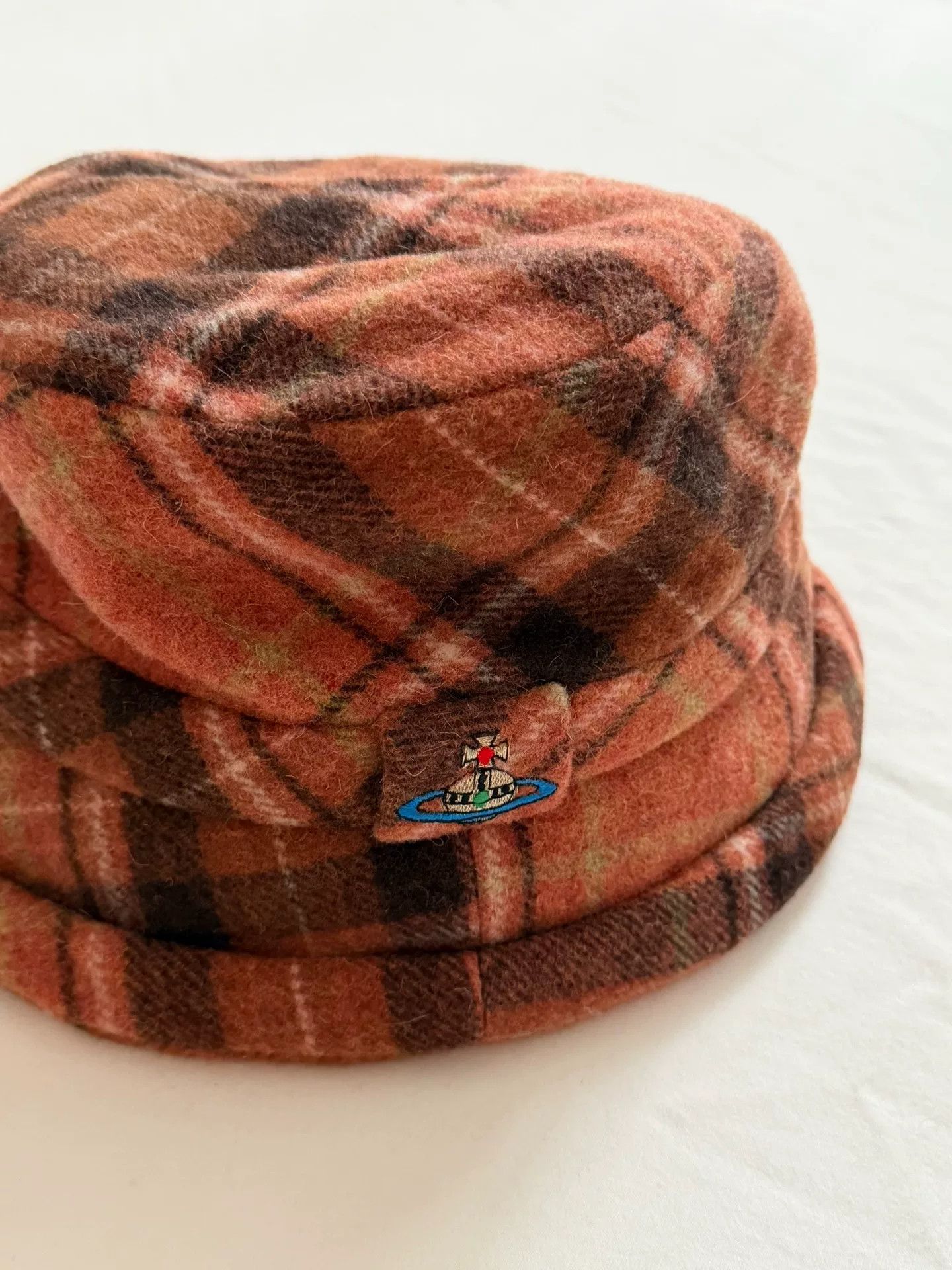 Vivienne Westwood Vivienne Westwood 90s Vintage Plaid Bucket Hat Size ONE SIZE - 3 Thumbnail
