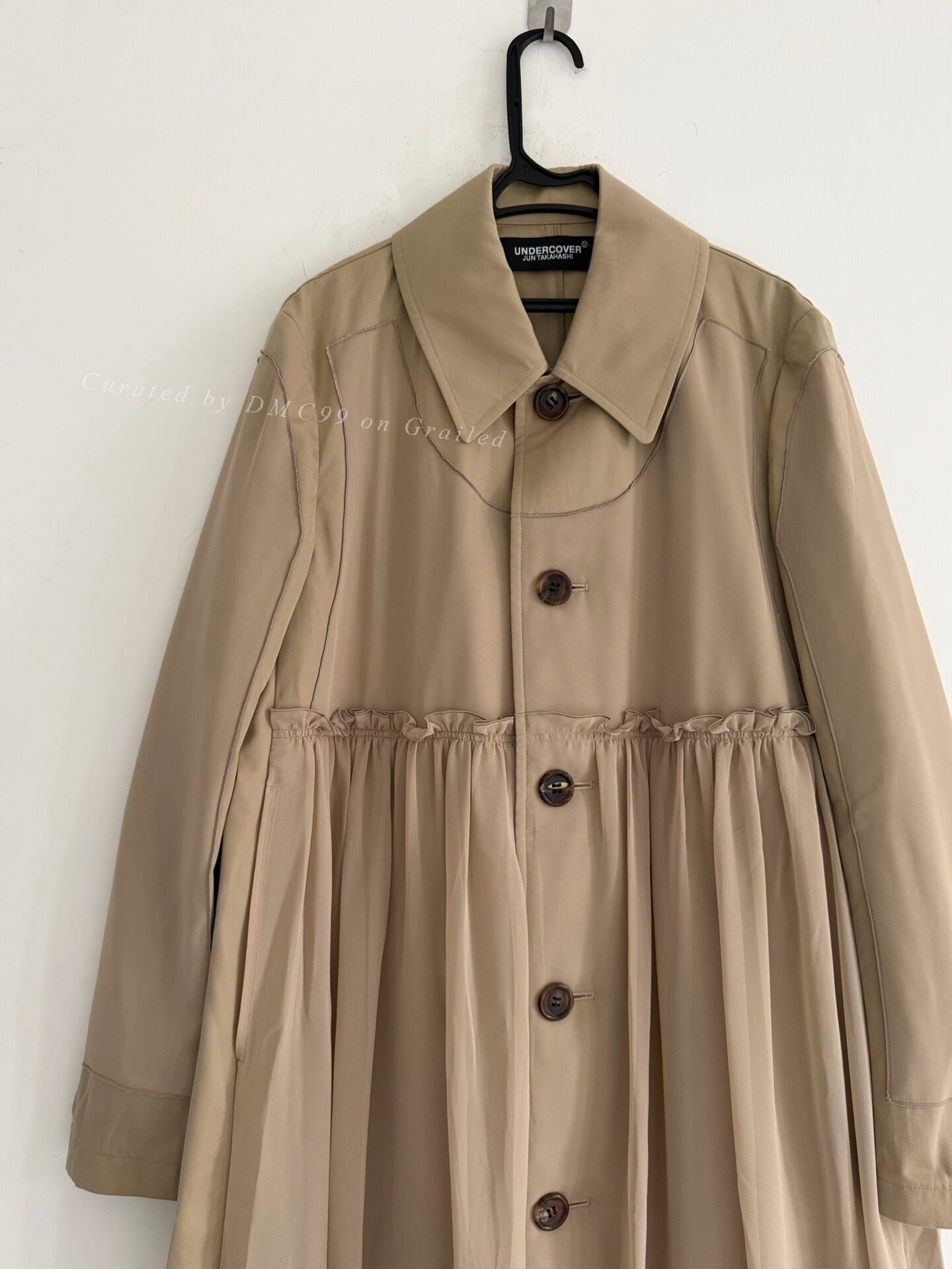 Undercover Undercover Lace Panel Trench Coat Size M / US 6-8 / IT 42-44 - 8 Thumbnail