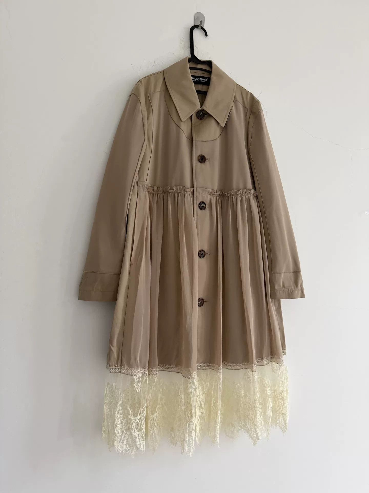 Undercover Undercover Lace Panel Trench Coat Size M / US 6-8 / IT 42-44 - 7 Thumbnail