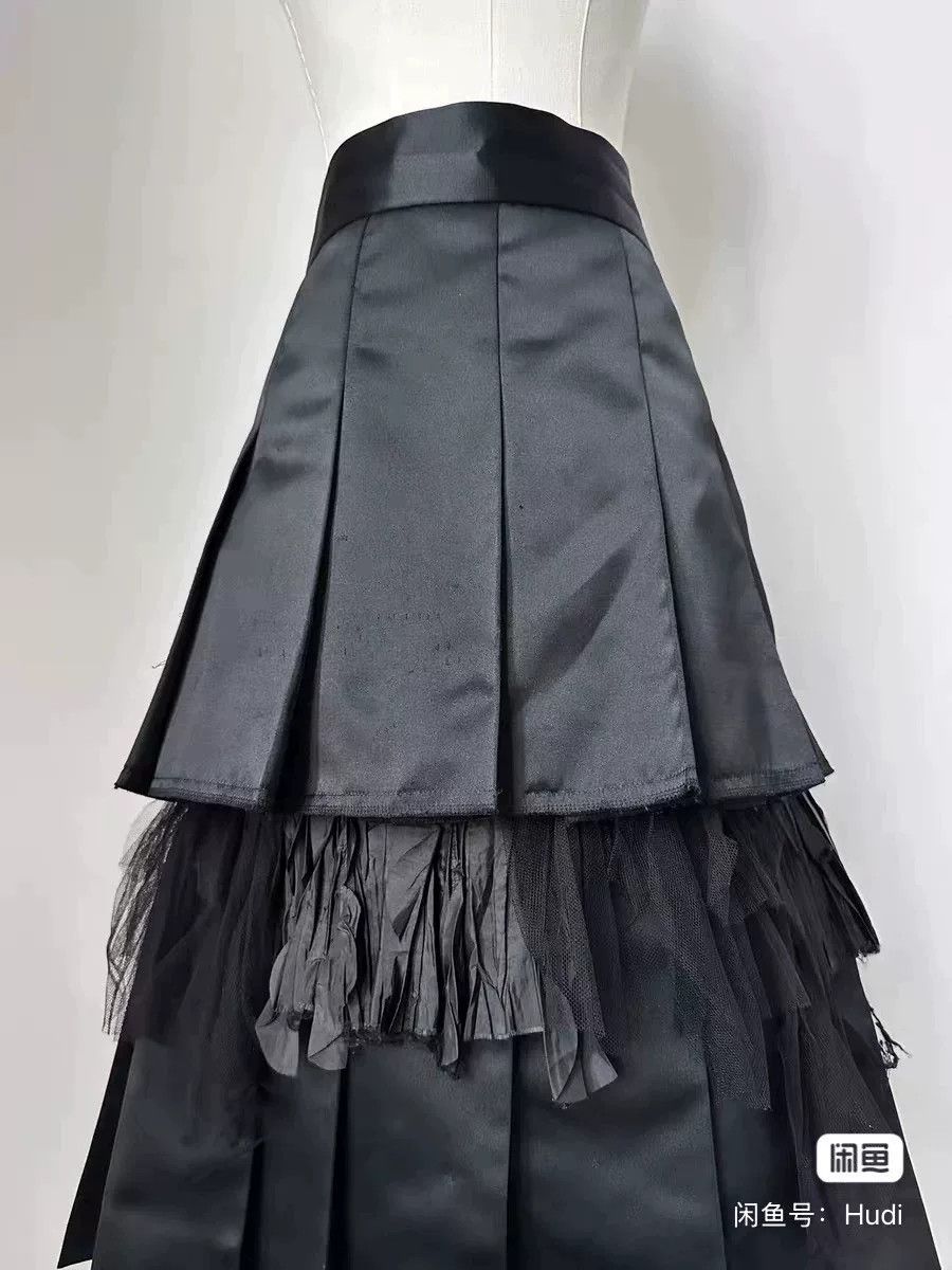 Comme des Garcons Comme des Garçons 2004 Runway Pleated Skirt Size 40" / US 18 - 4 Thumbnail