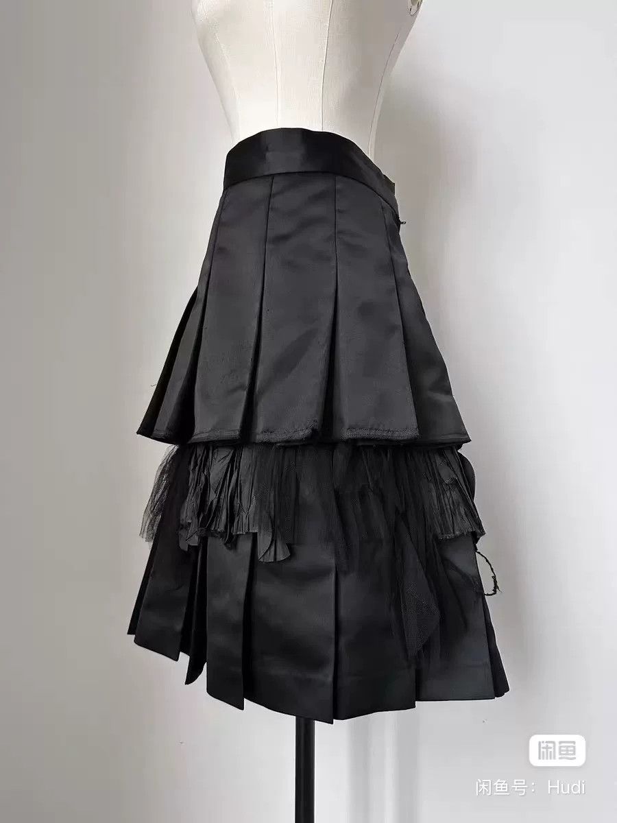 Comme des Garcons Comme des Garçons 2004 Runway Pleated Skirt Size 40" / US 18 - 3 Thumbnail