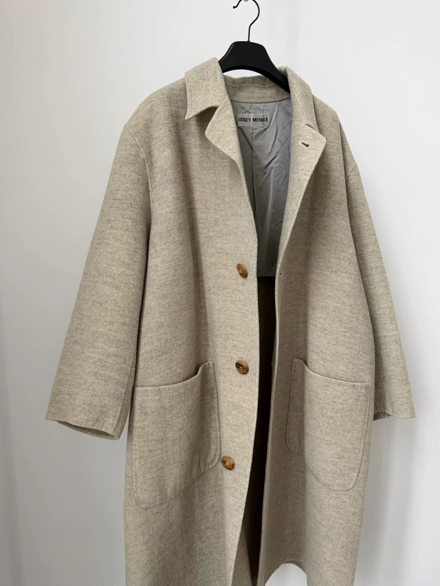 Issey Miyake Issey Miyake Wool Coat Size US M / EU 48-50 / 2 - 7 Thumbnail