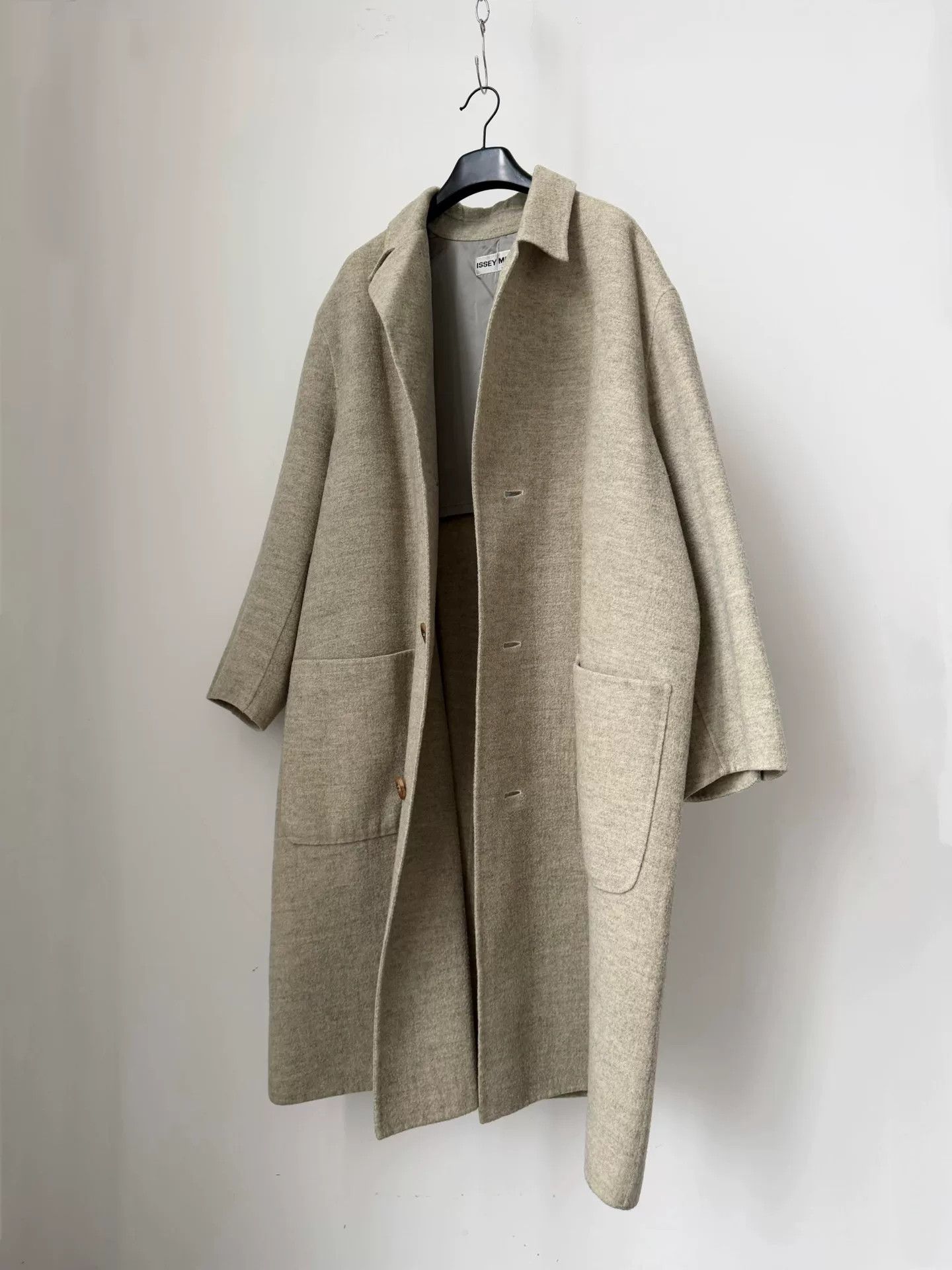 Issey Miyake Issey Miyake Wool Coat Size US M / EU 48-50 / 2 - 2 Thumbnail