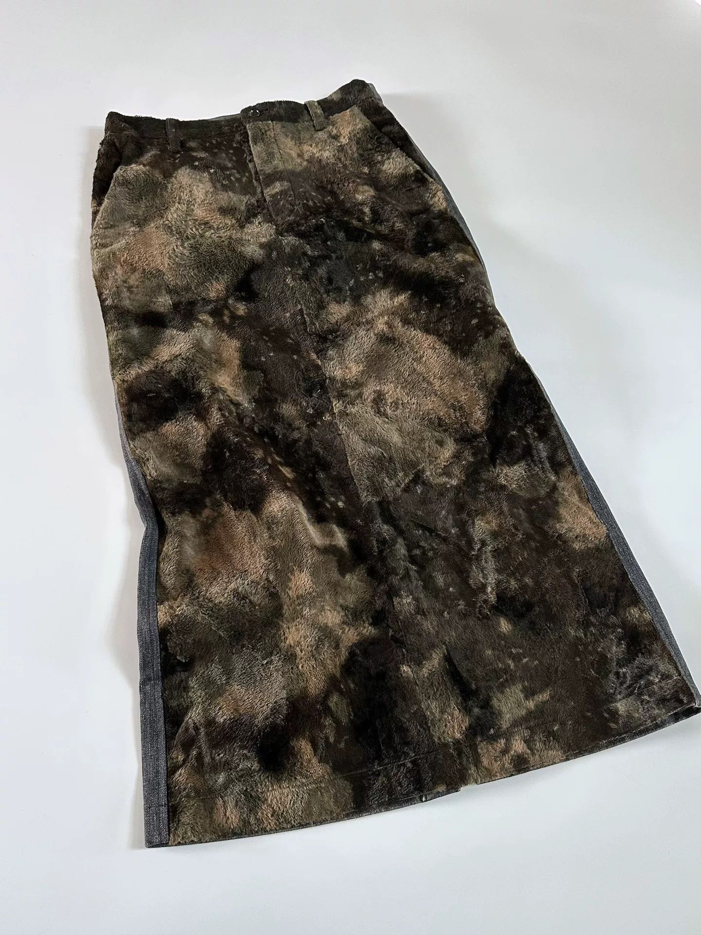 Rei Kawakubo Comme des Garçons 2000 Tricot Fur Skirt Size 39" - 6 Thumbnail