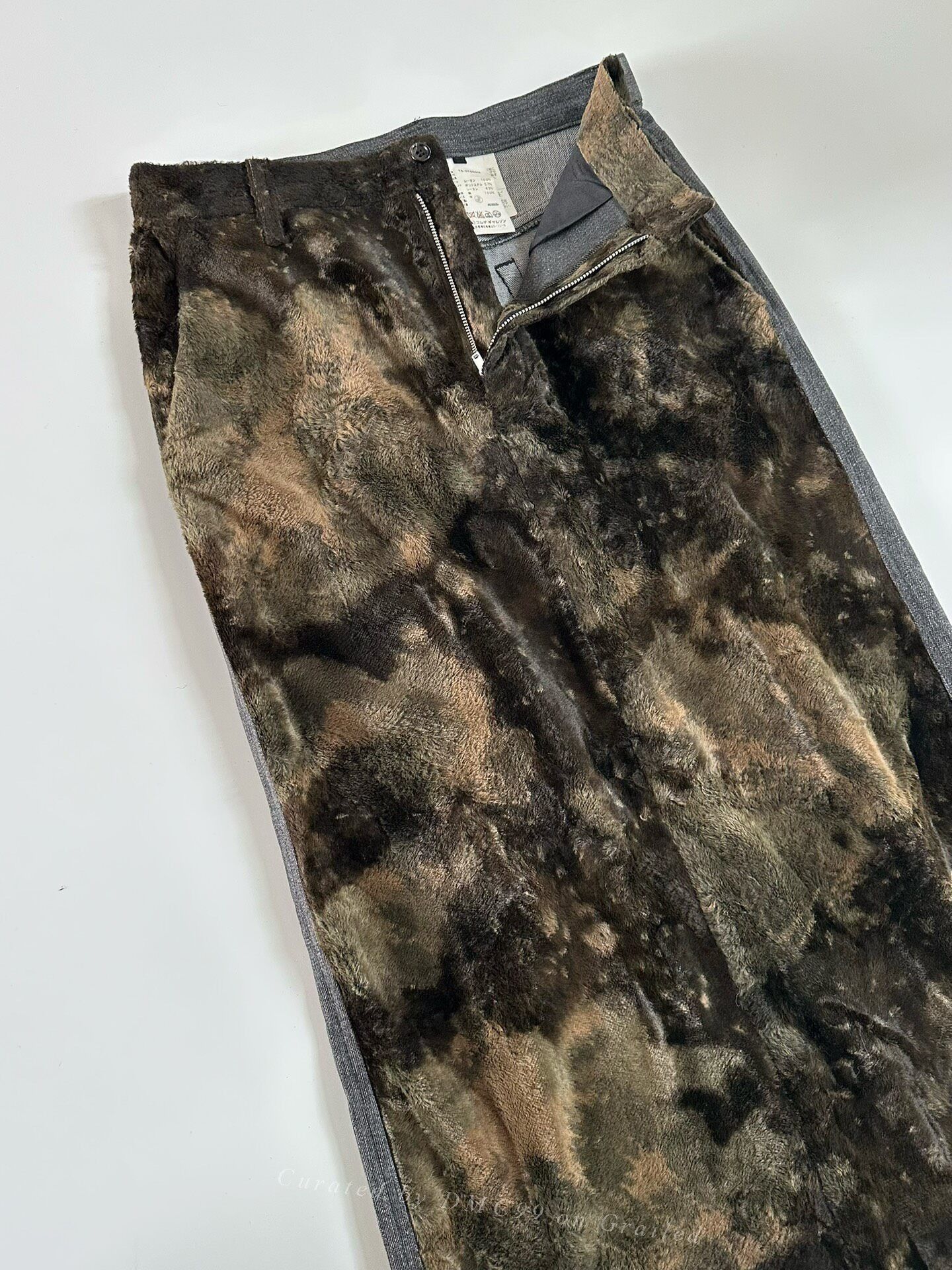 Rei Kawakubo Comme des Garçons 2000 Tricot Fur Skirt Size 39" - 9 Thumbnail