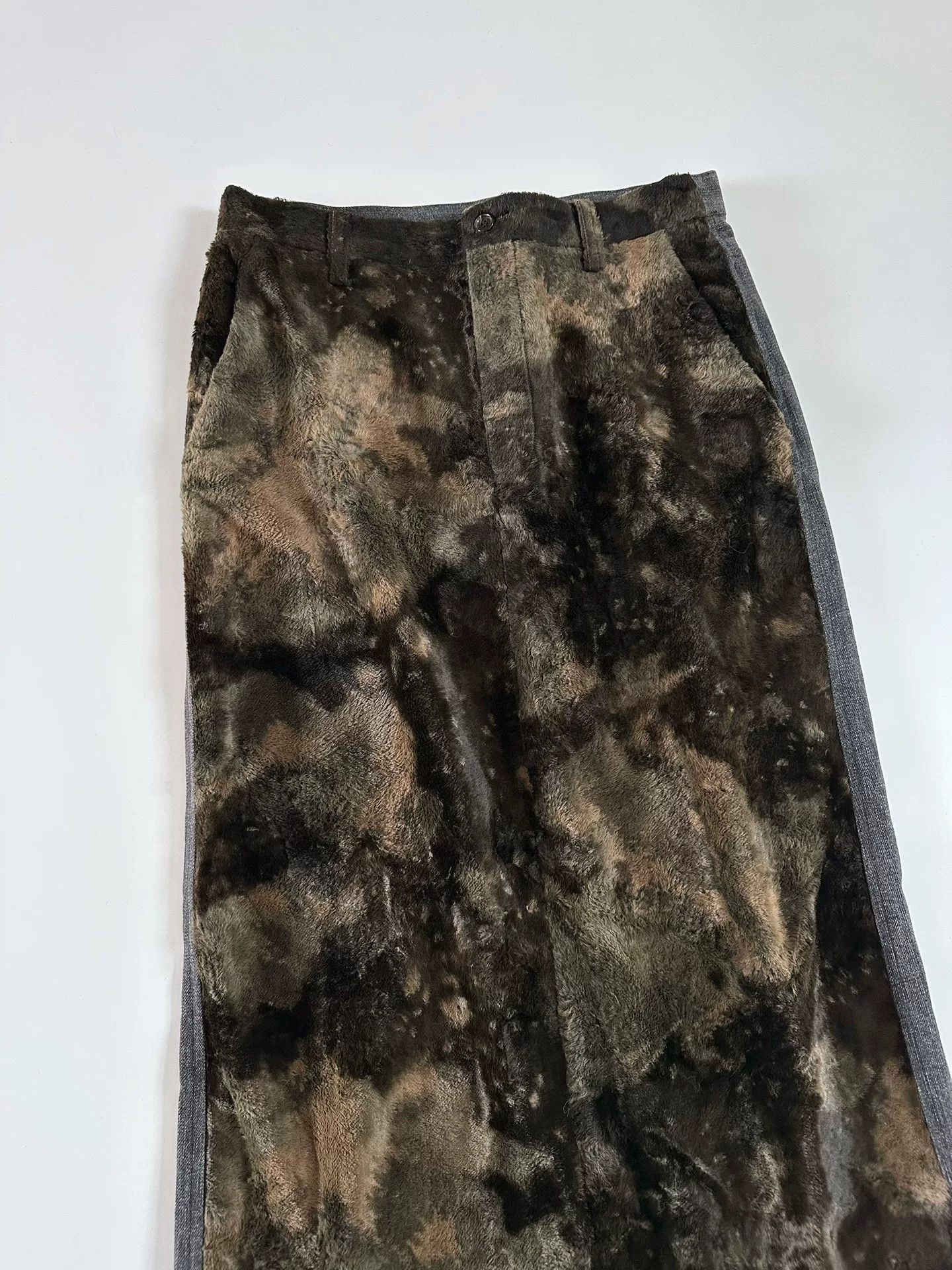 Rei Kawakubo Comme des Garçons 2000 Tricot Fur Skirt Size 39" - 2 Thumbnail