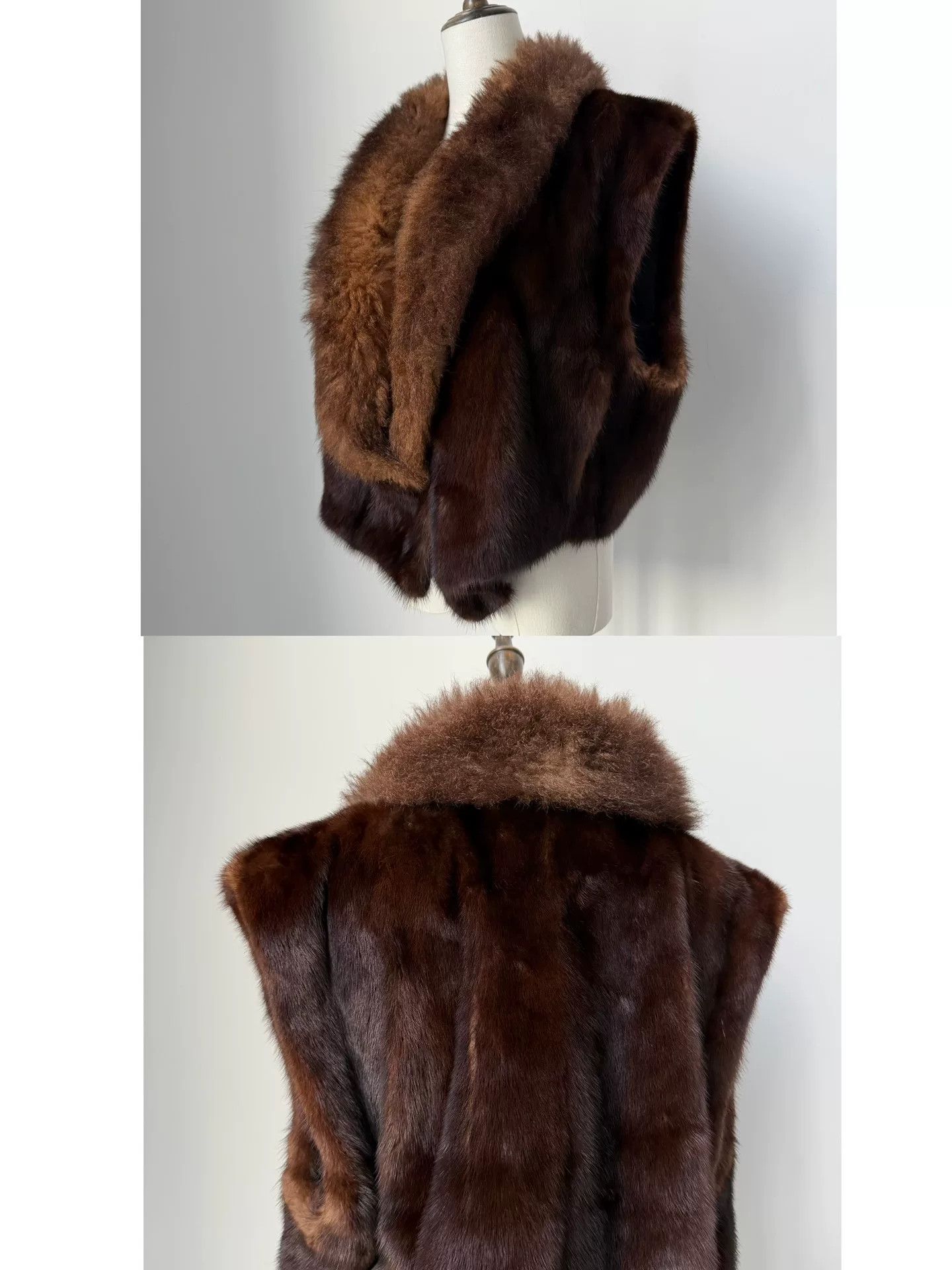 Jean Paul Gaultier Jean Paul Gaultier 90s Mink Fur Vest Size US M / EU 48-50 / 2 - 9 Thumbnail