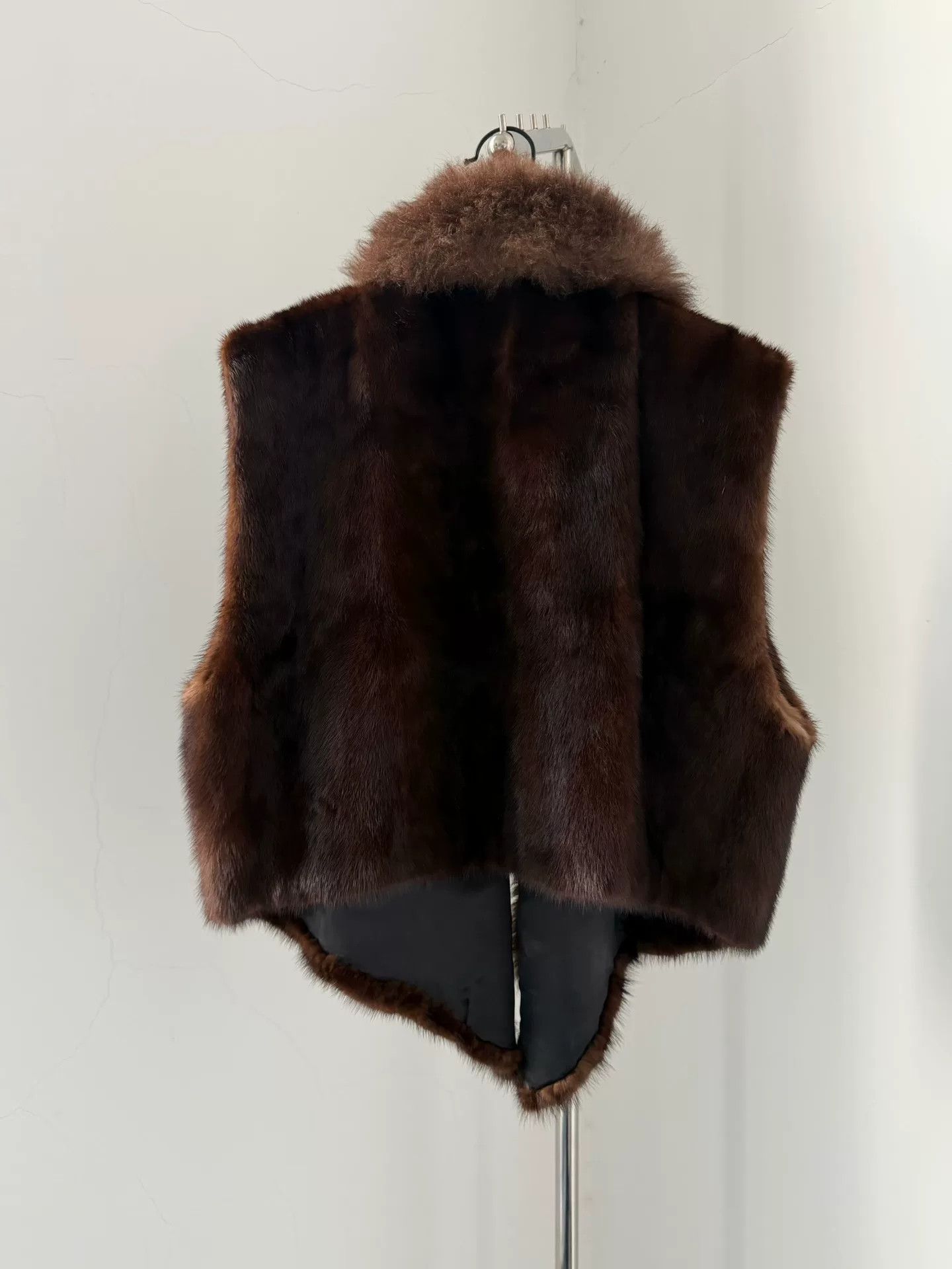 Jean Paul Gaultier Jean Paul Gaultier 90s Mink Fur Vest Size US M / EU 48-50 / 2 - 3 Thumbnail