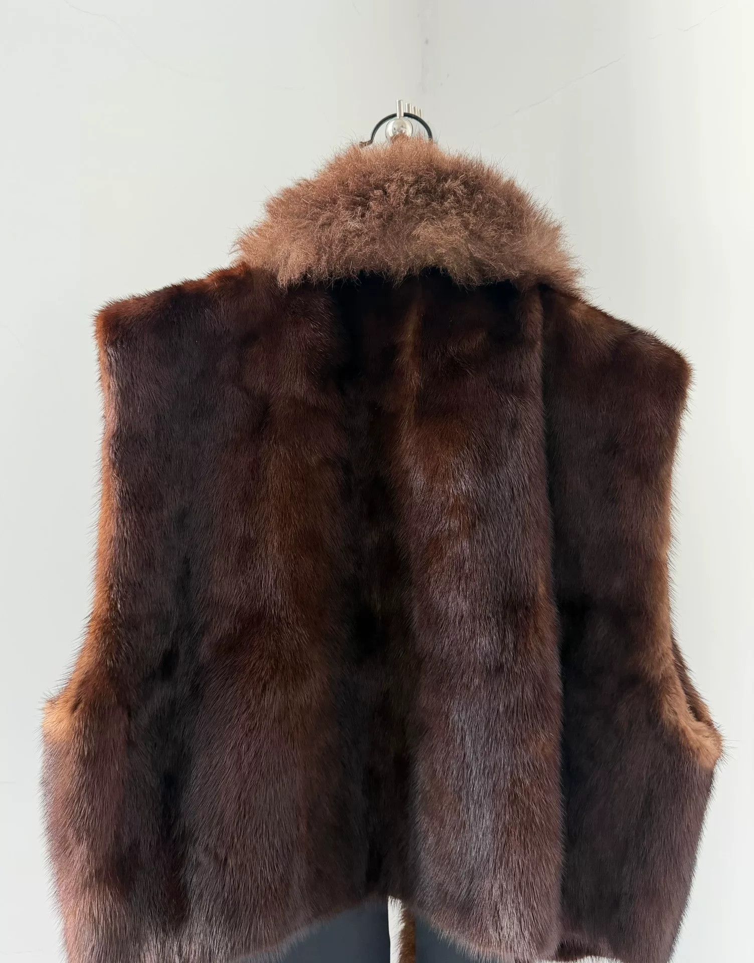 Jean Paul Gaultier Jean Paul Gaultier 90s Mink Fur Vest Size US M / EU 48-50 / 2 - 5 Thumbnail
