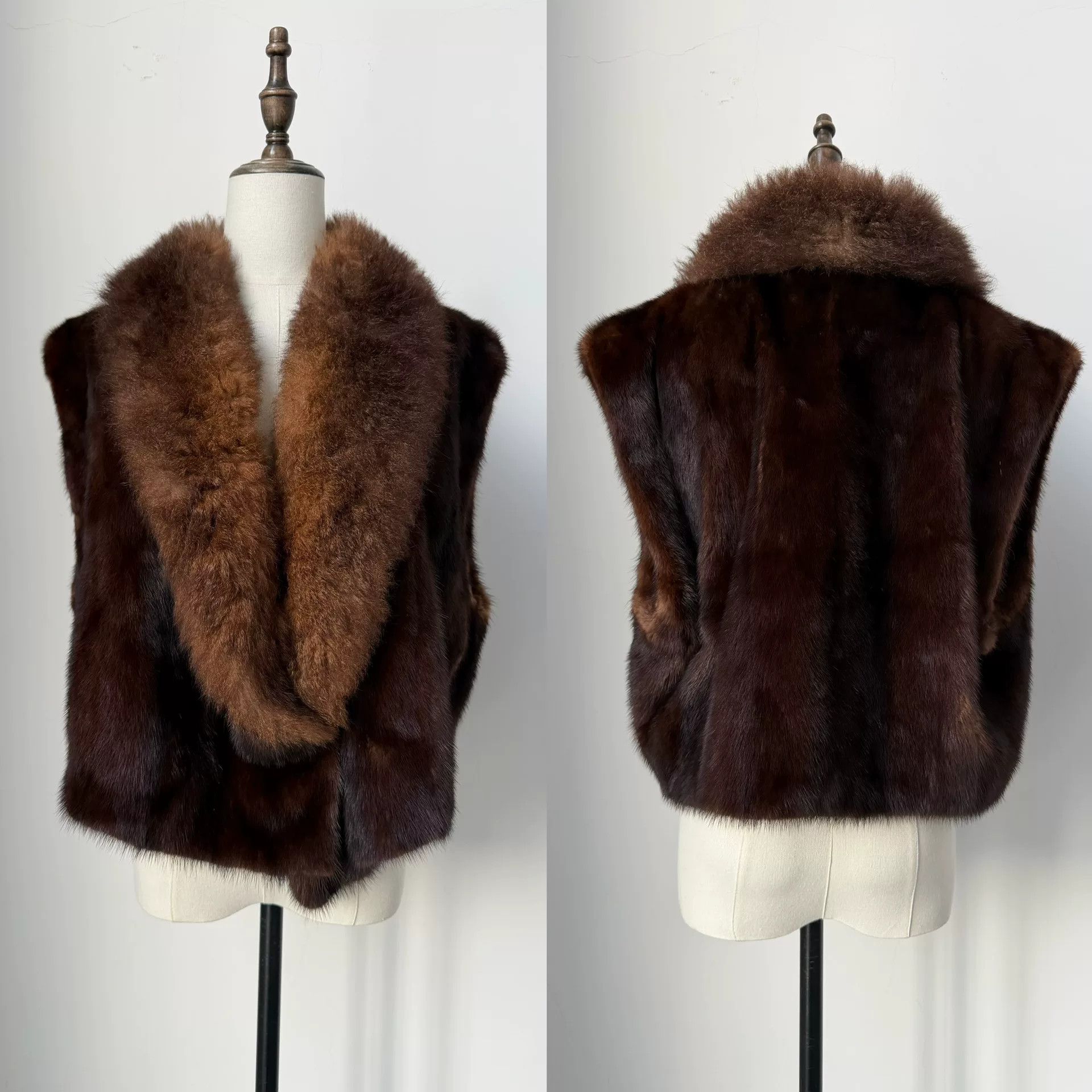 Jean Paul Gaultier Jean Paul Gaultier 90s Mink Fur Vest Size US M / EU 48-50 / 2 - 8 Thumbnail