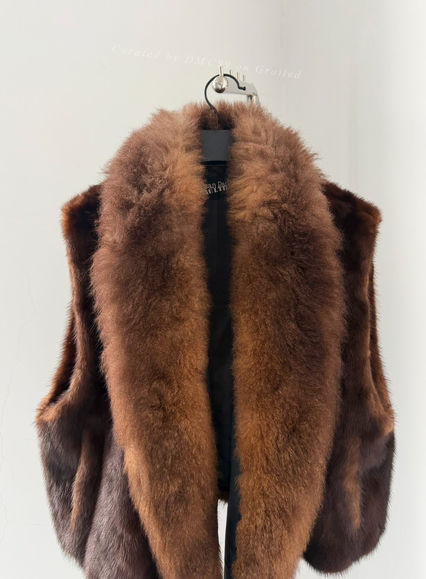 Jean Paul Gaultier Jean Paul Gaultier 90s Mink Fur Vest Size US M / EU 48-50 / 2 - 2 Thumbnail