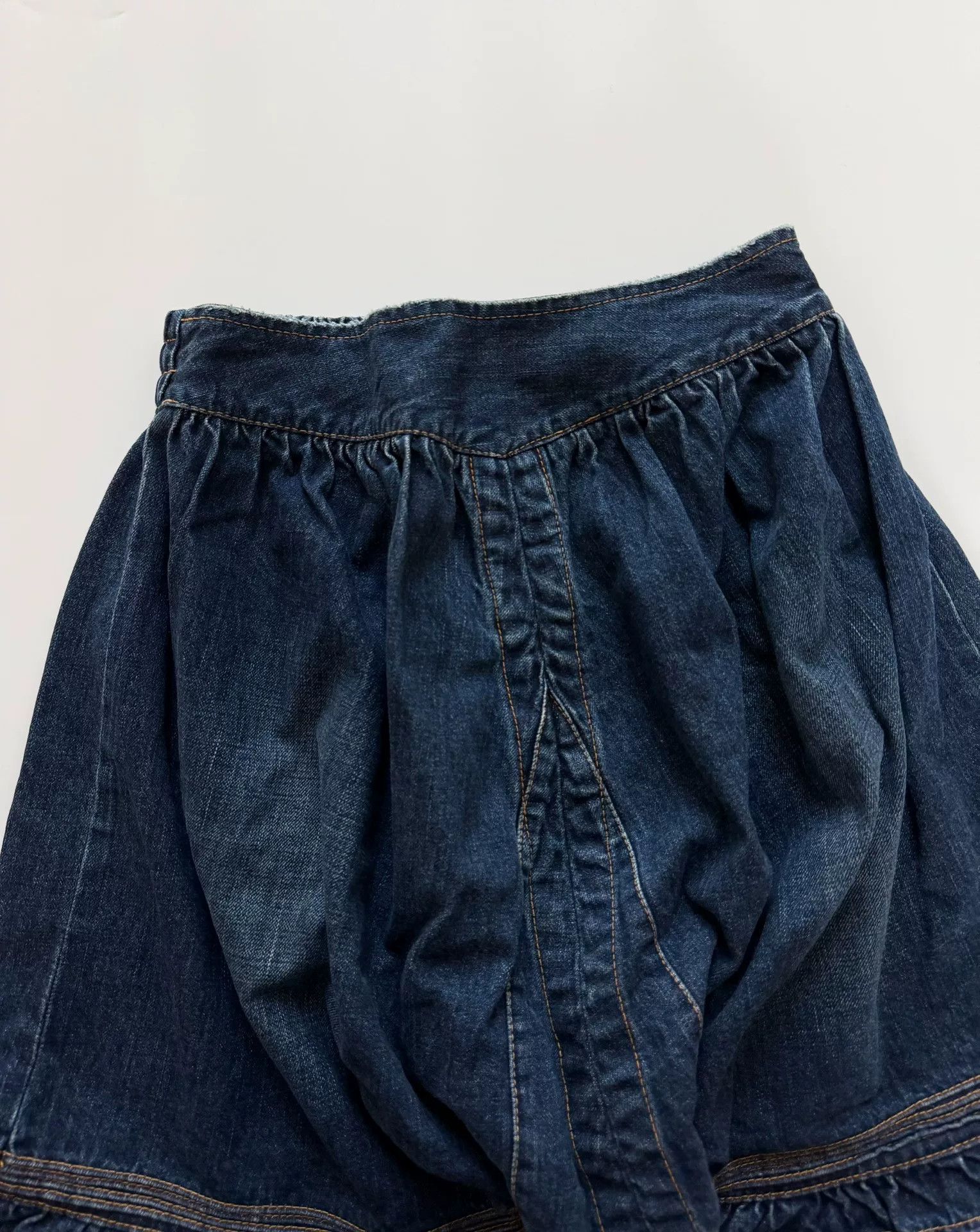 Rei Kawakubo Comme des Garçons 2005 Tricot Flared Jeans Size 27" / US 4 / IT 40 - 5 Thumbnail