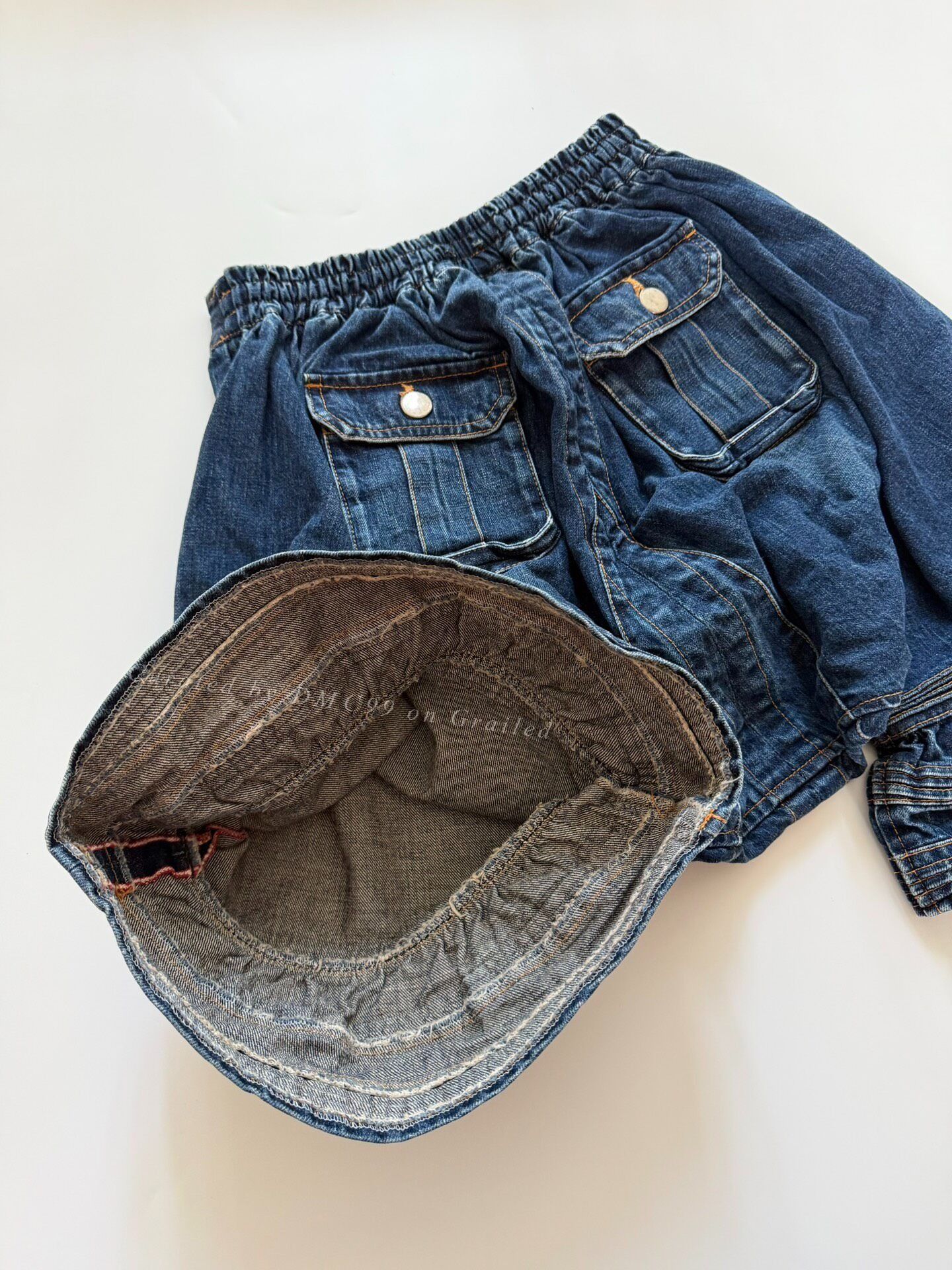 Rei Kawakubo Comme des Garçons 2005 Tricot Flared Jeans Size 27" / US 4 / IT 40 - 6 Thumbnail