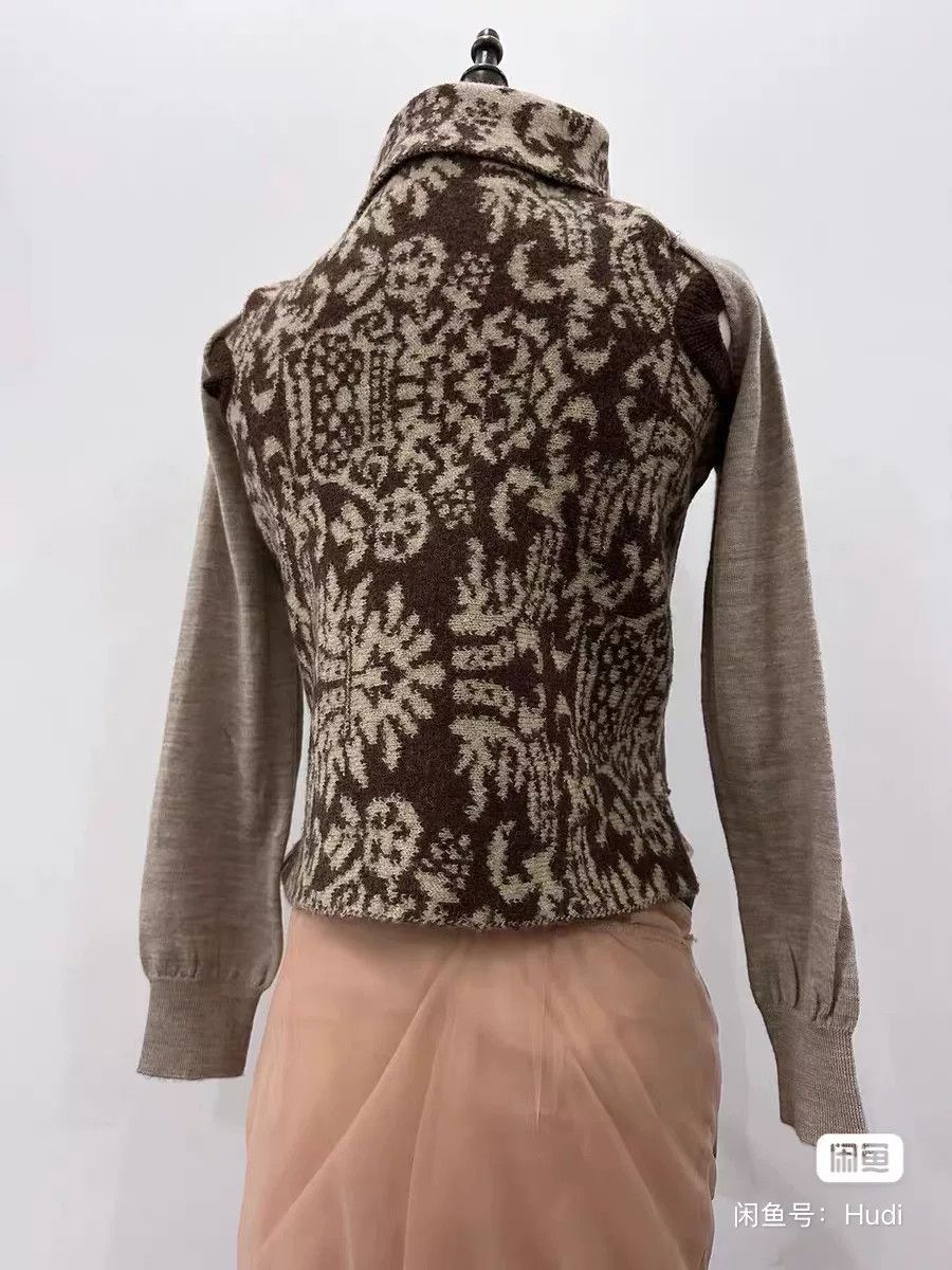Comme des Garcons Comme des Garçons 2009 Wool Runway Top Size XS / US 0-2 / IT 36-38 - 3 Thumbnail