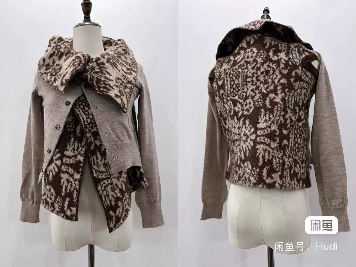 Comme des Garcons Comme des Garçons 2009 Wool Runway Top Size XS / US 0-2 / IT 36-38 - 6 Thumbnail