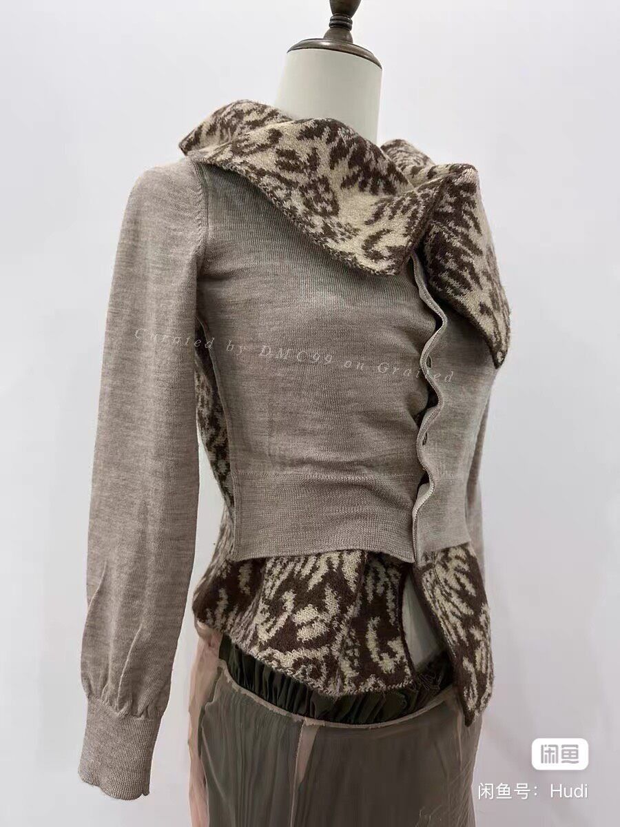 Comme des Garcons Comme des Garçons 2009 Wool Runway Top Size XS / US 0-2 / IT 36-38 - 7 Thumbnail