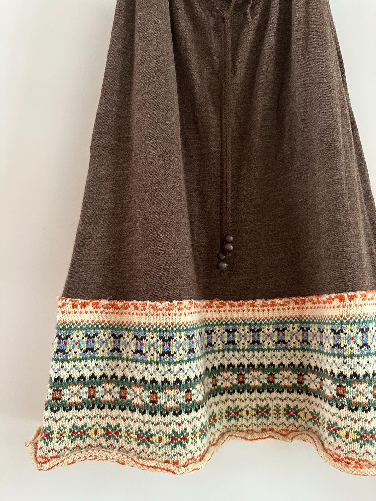 Junya Watanabe Junya Watanabe 2003 Paneled Rolled Skirt Size 34" / US 12 / IT 48 - 3 Thumbnail