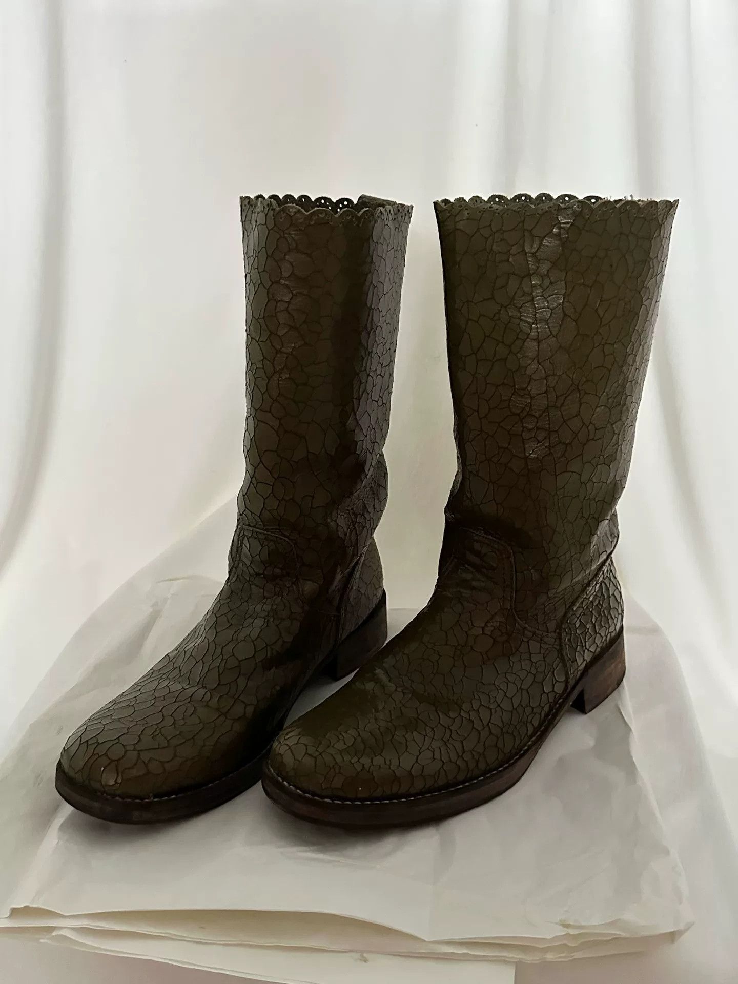 Jun Takahashi Undercover 2006 But Beautiful Runway Boots Size US 7 / EU 40 - 3 Thumbnail