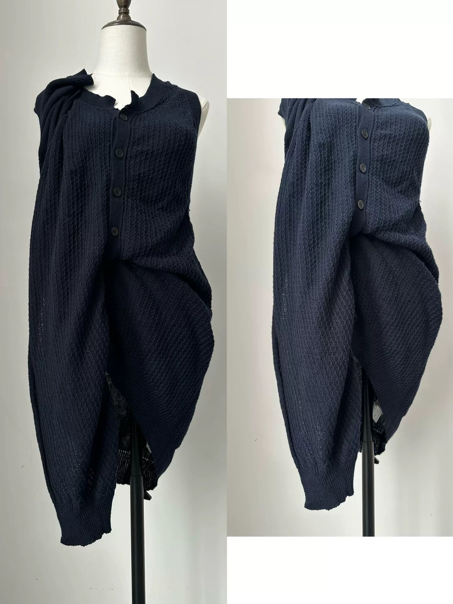 Yohji Yamamoto Yohji Yamamoto Y's Deconstructed Vest Size L / US 10 / IT 46 - 7 Thumbnail
