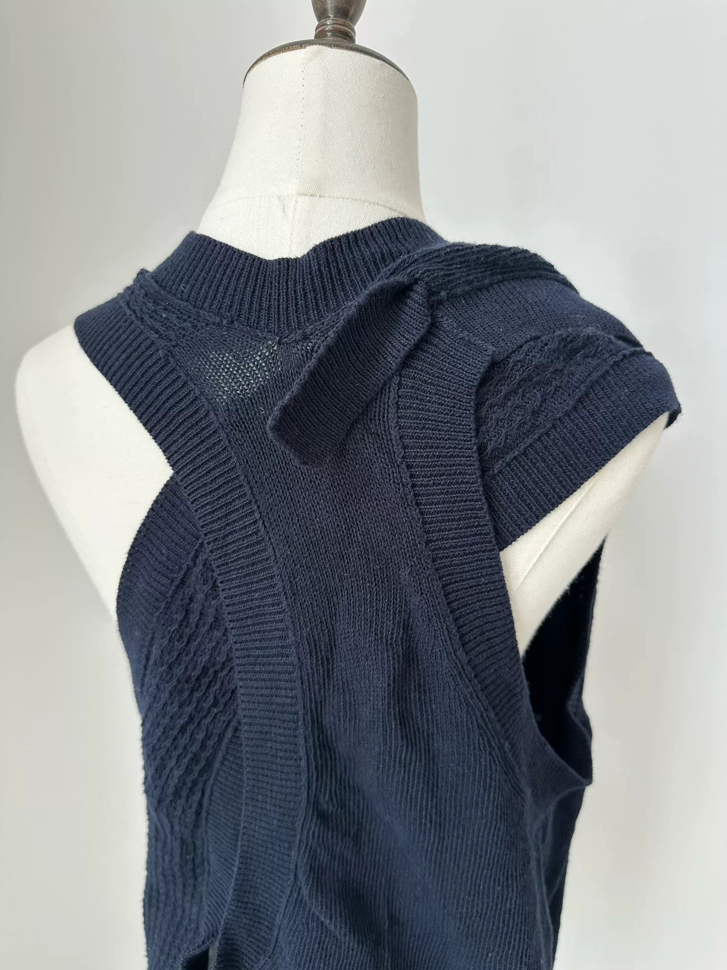 Yohji Yamamoto Yohji Yamamoto Y's Deconstructed Vest Size L / US 10 / IT 46 - 6 Thumbnail