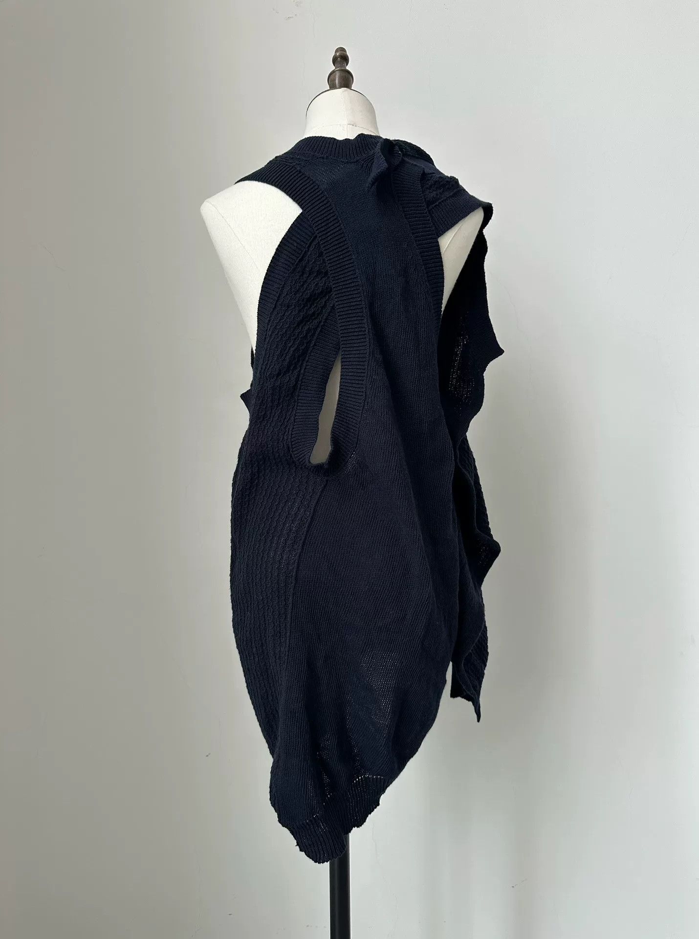 Yohji Yamamoto Yohji Yamamoto Y's Deconstructed Vest Size L / US 10 / IT 46 - 3 Thumbnail