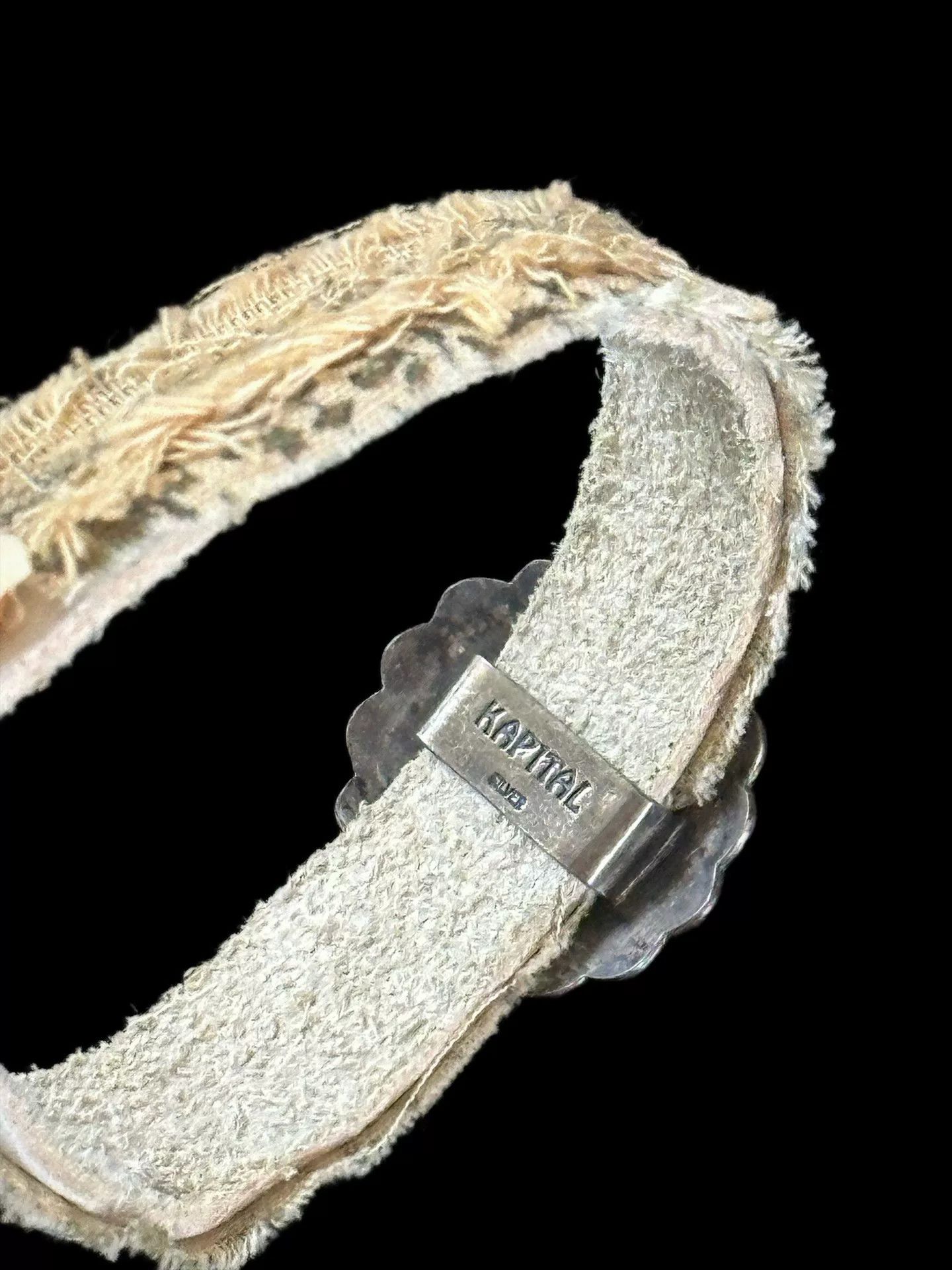 Kapital Kapital Leather Buckle Bracelet Size ONE SIZE - 5 Thumbnail