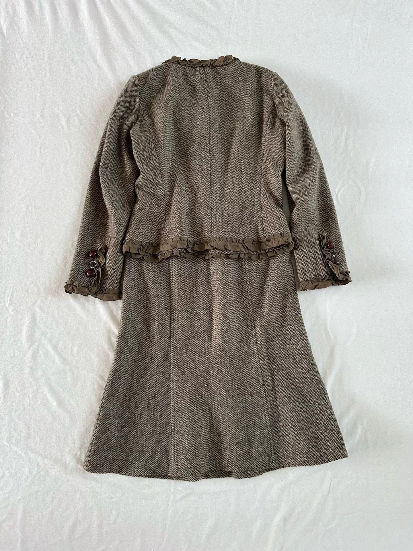 Moschino Moschino Vintage Top and Skirt Set Size S / US 4 / IT 40 - 4 Thumbnail