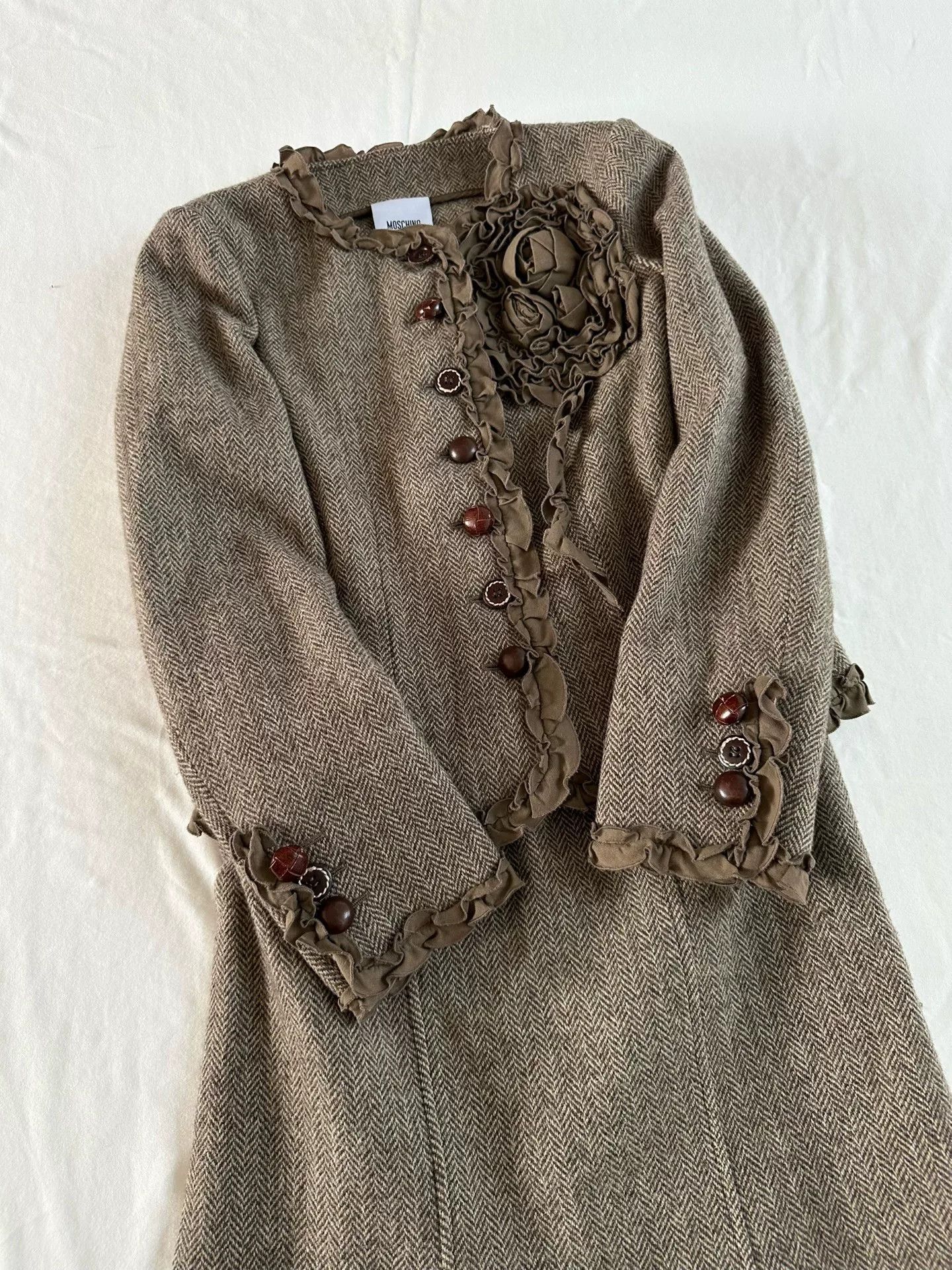 Moschino Moschino Vintage Top and Skirt Set Size S / US 4 / IT 40 - 3 Thumbnail