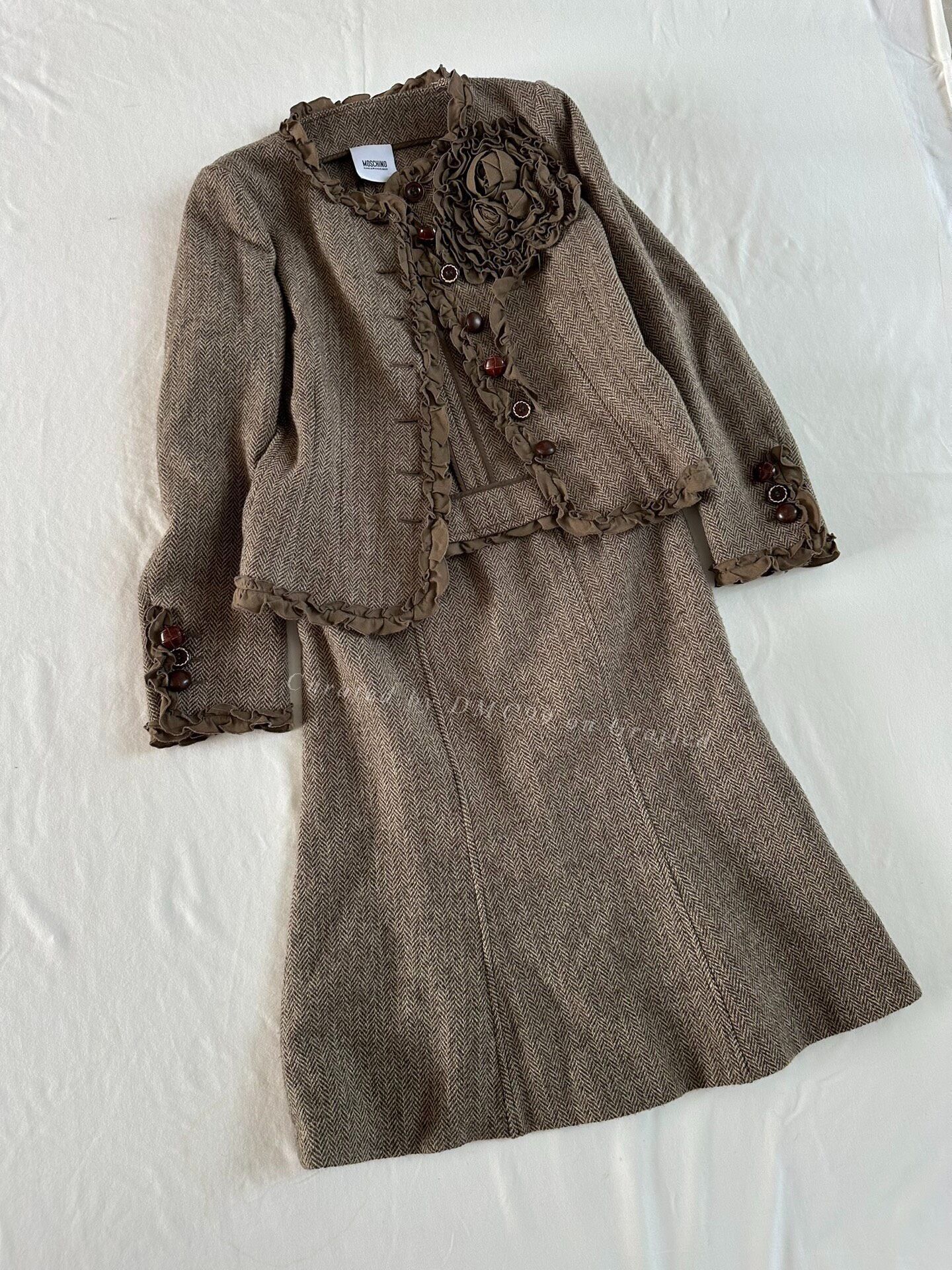 Moschino Moschino Vintage Top and Skirt Set Size S / US 4 / IT 40 - 8 Thumbnail