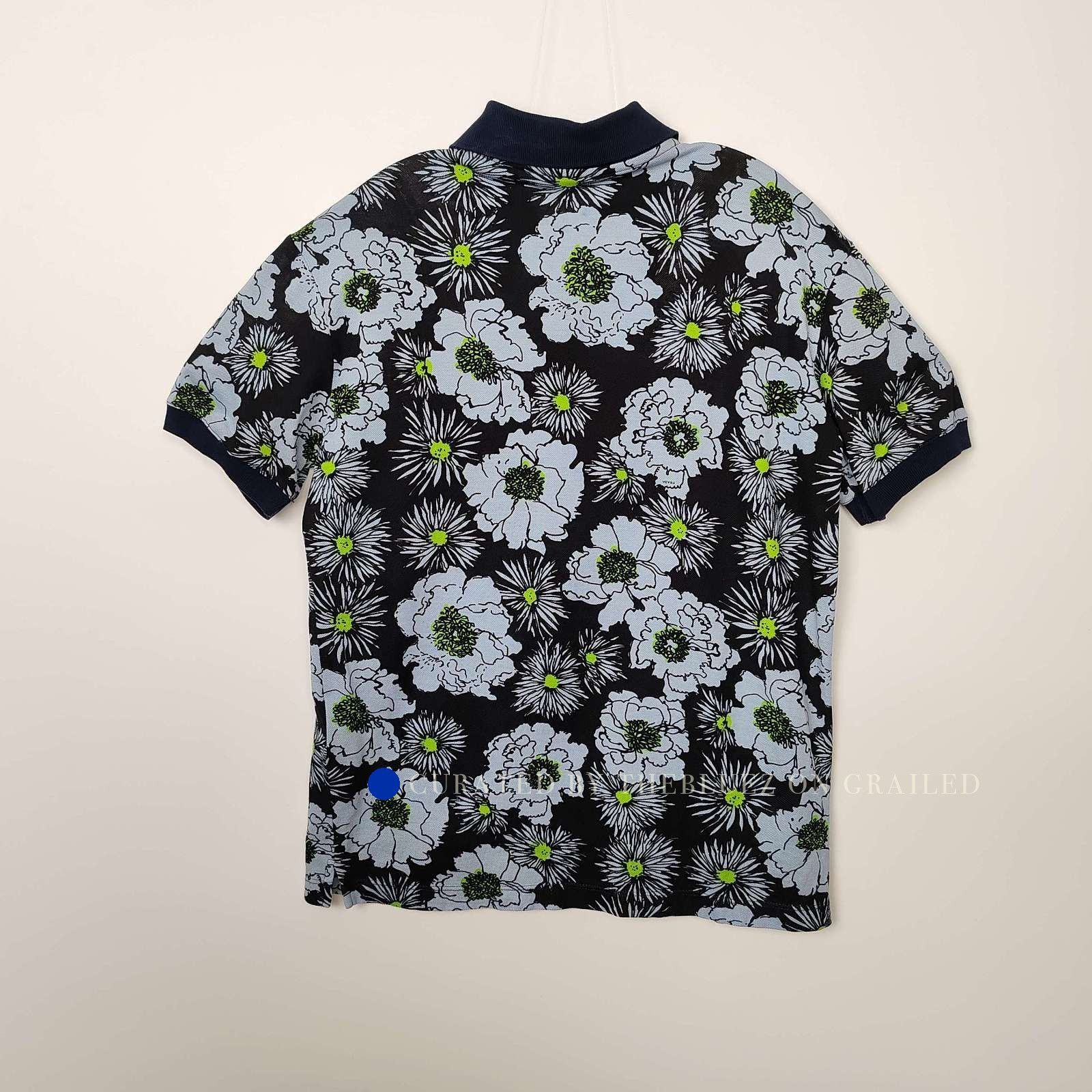 Prada Vibrant Floral Print Polo Shirt Size US M / EU 48-50 / 2 - 2 Thumbnail